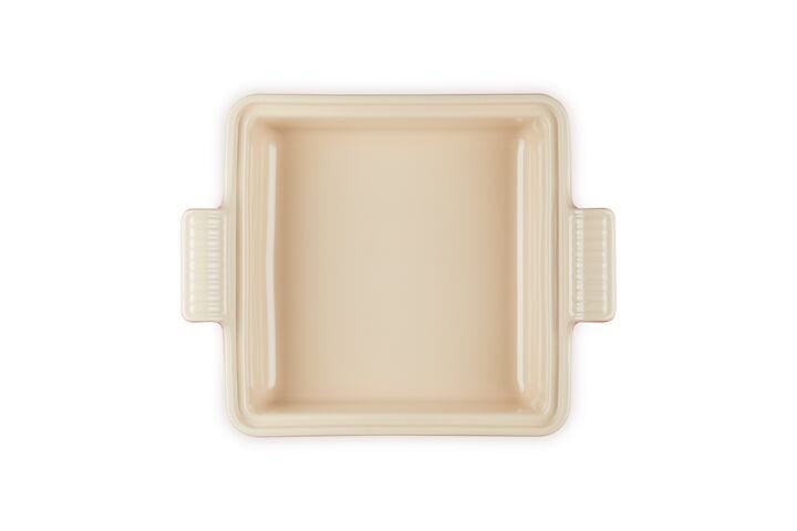 Le Creuset Heritage Shallow Square Covered Casserole 2.5 Quart - Premium Enameled Cast Iron Dutch Oven for Baking, Roasting & Serving - Perfect for Casseroles, Stews & Family Dinners