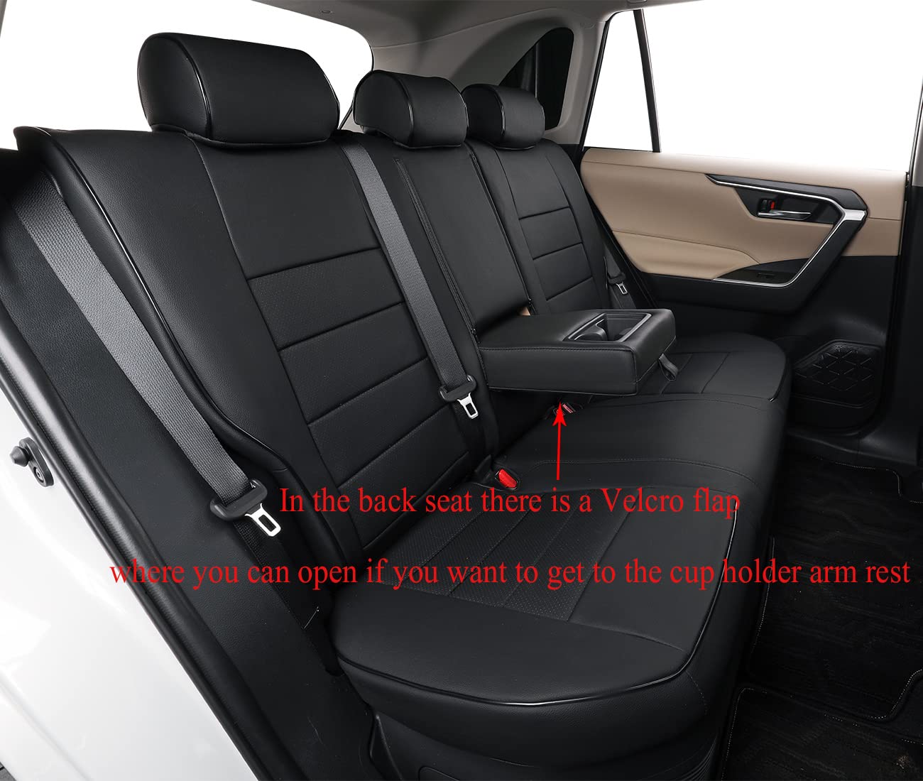 Premium Leather Car Seat Covers for Toyota Corolla 2020-2025 Models (SE, Nightshade, SE Apex, XSE, FX) - Custom Fit Full Set in Black - Perfect for Daily Commuting & Road Trips