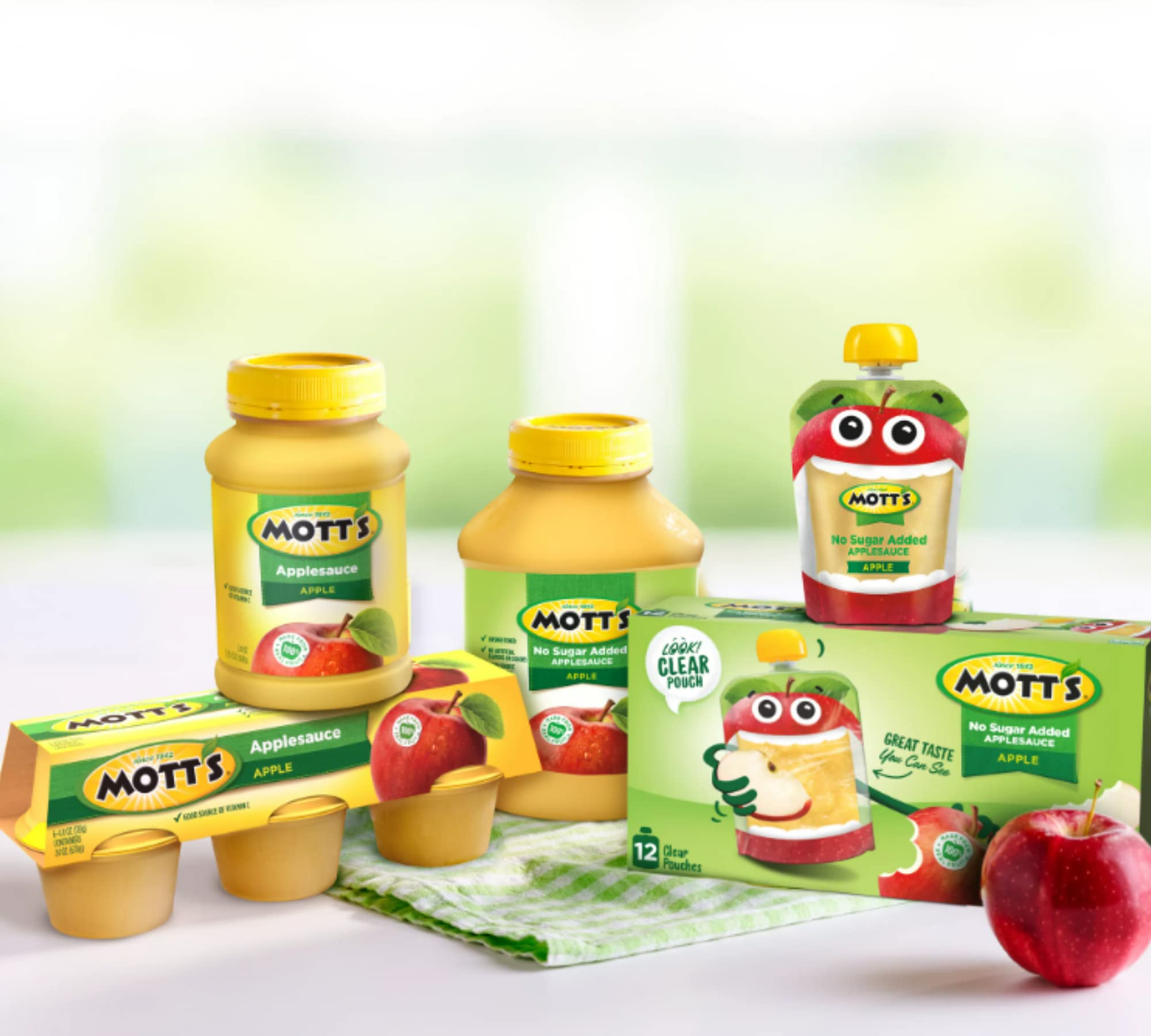 Motts Unsweetened Applesauce Fruit Snacks - Gluten Free, Vegan & Keto Friendly Healthy Snacks for Kids & Adults - 46oz Pack of 2 - Perfect for Lunch Boxes, On-the-Go Snacking & Office Treats