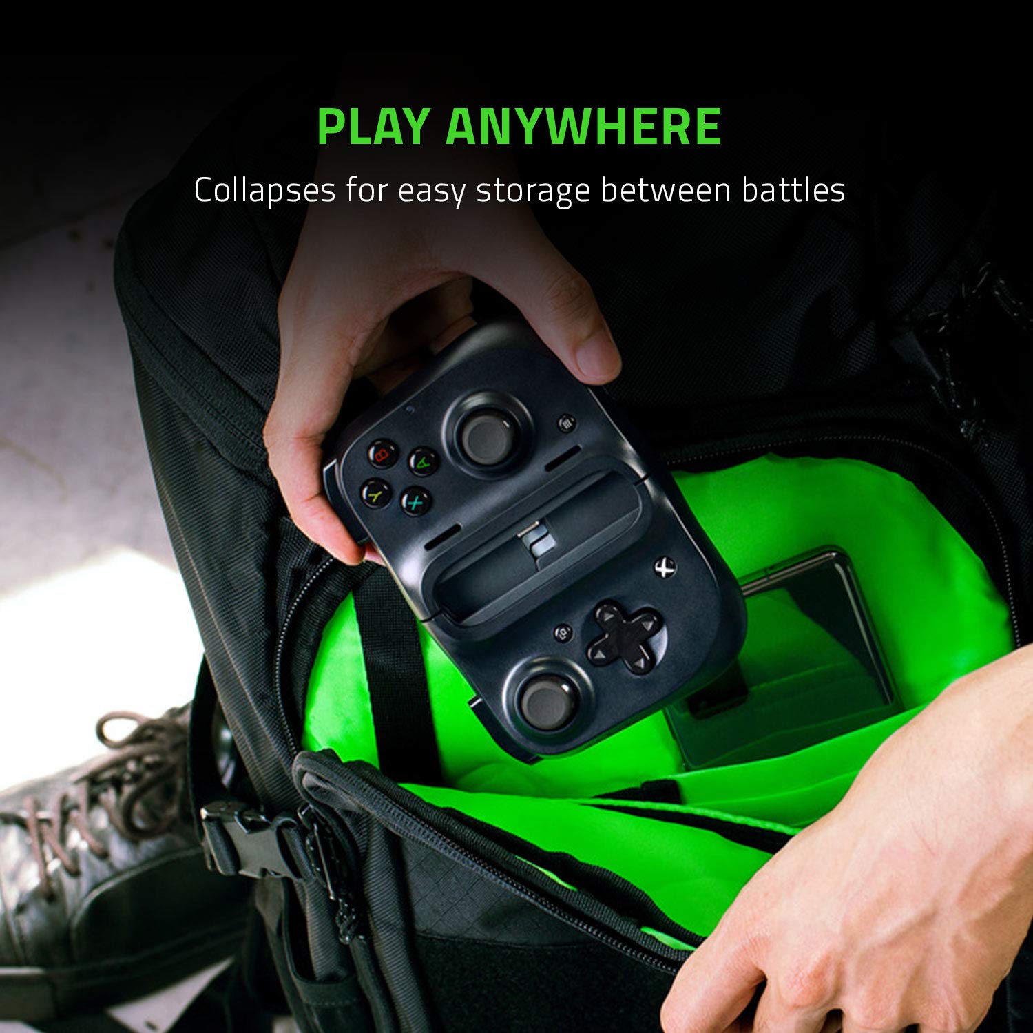 Razer Kishi Mobile Game Controller for Xbox & Android USB-C | Low Latency Gamepad with Passthrough Charging | Compatible with Samsung, Pixel, & More | Perfect for Game Pass Ultimate, xCloud, & Cloud Gaming | Ideal for On-the-Go Gaming & Home Entertainment
