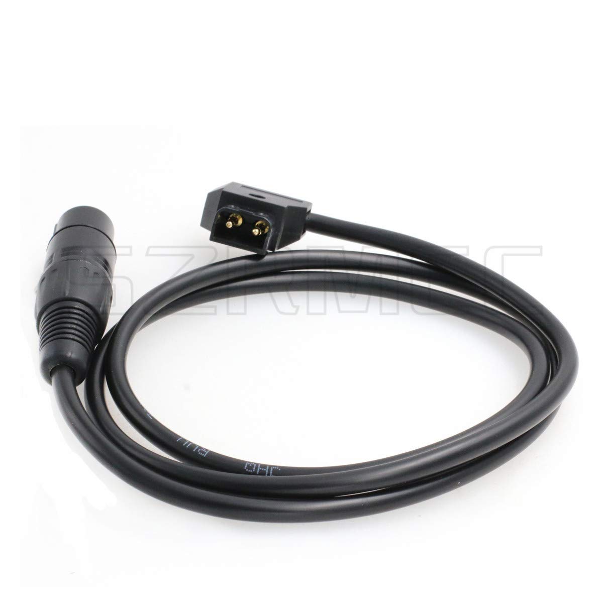 SZRMCC 4-Pin XLR to D-Tap Power Cable for DSLR Camcorder, Practilite 602 LED Light, Sony F55 SXS Camera Monitor - Straight Cable for Professional Video & Photography Lighting Setup