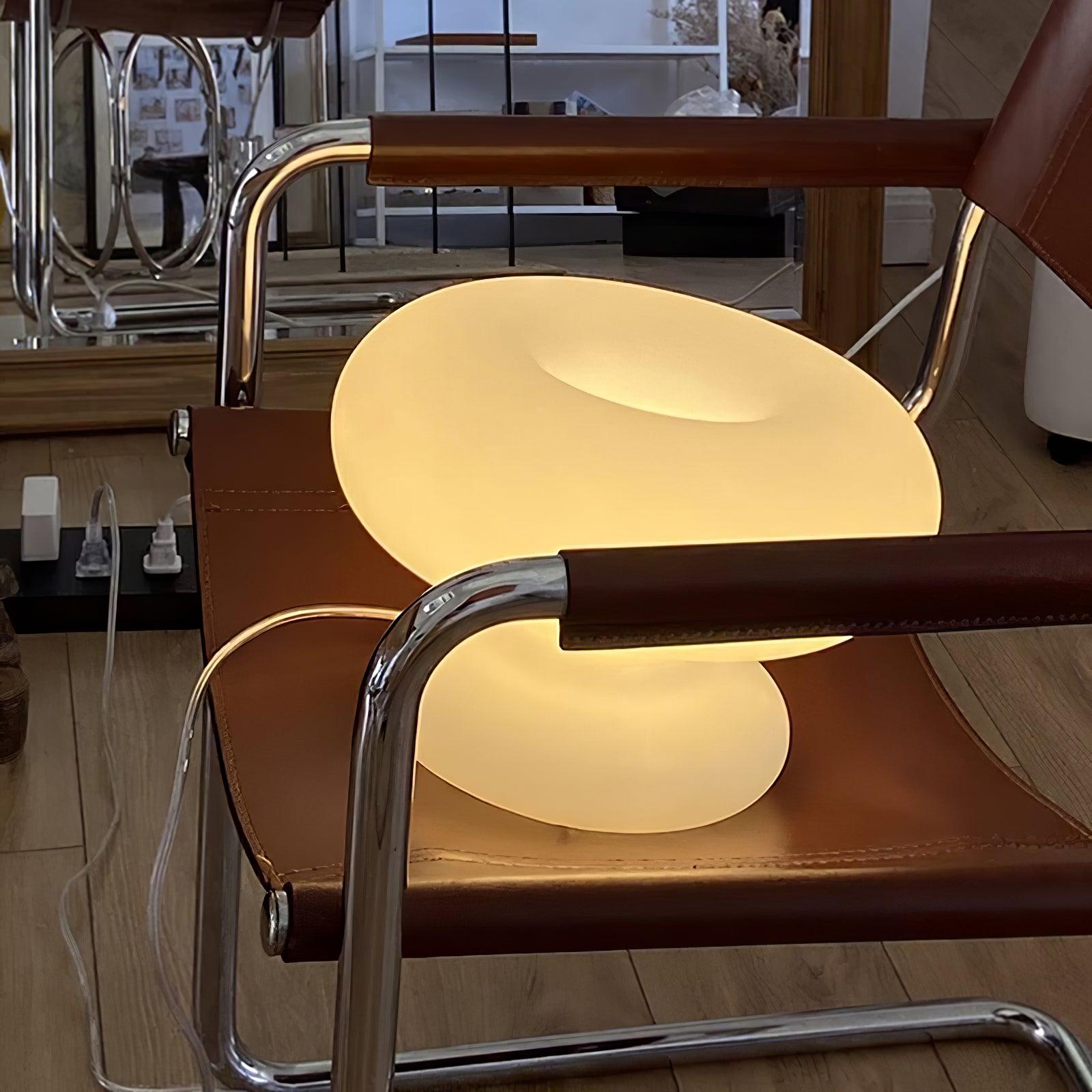 Modern Donut Table Lamp - Stylish & Decorative LED Night Light for Bedroom, Living Room, or Office - Perfect for Reading, Relaxing & Creating Cozy Ambiance