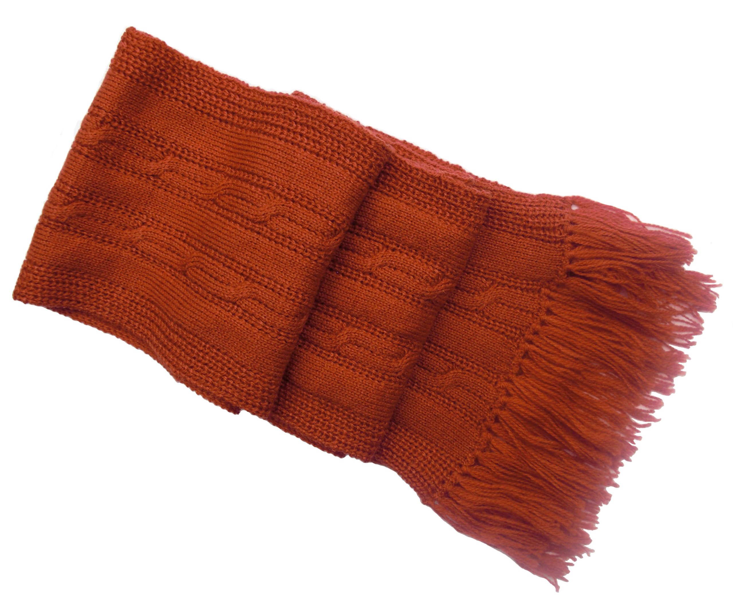 Alpaca Signature Cable Knit Scarf - San Francisco Design | Soft & Warm Winter Accessory | Perfect for Cold Weather, Travel & Outdoor Activities