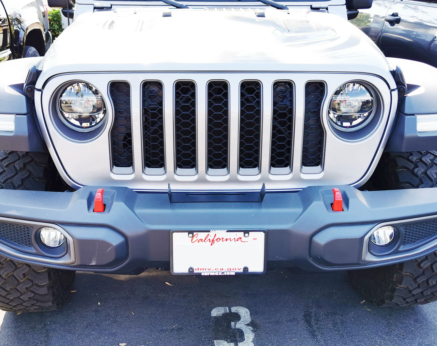 60W LED Light Bar Kit with Bumper Mount & Wiring Harness for Jeep Wrangler JK JL - Off-Road, Camping & Night Driving Accessories