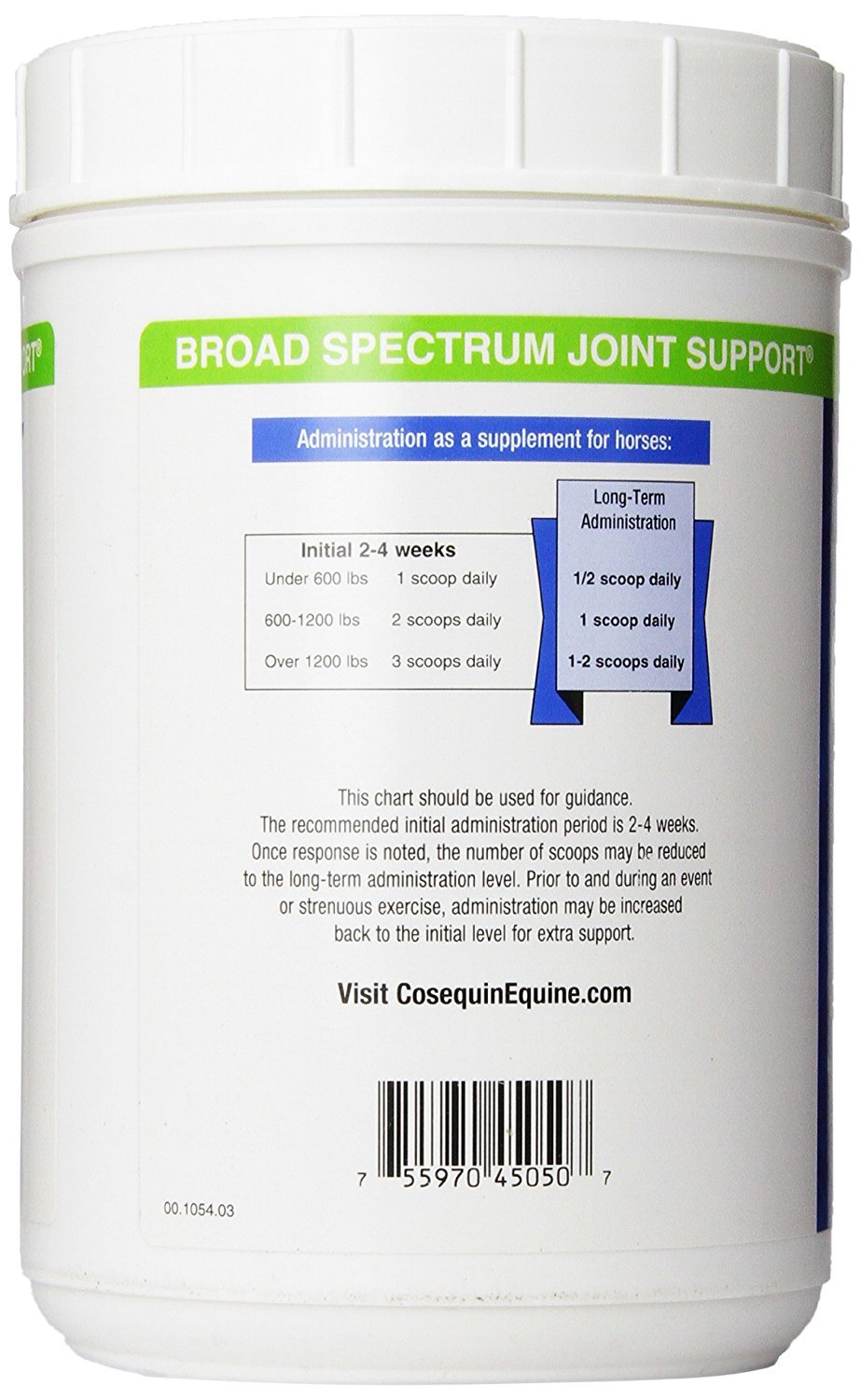 Nutramax Cosequin ASU Joint Health Supplement for Horses - Powder with Glucosamine, Chondroitin, ASU & MSM, 1320g | Supports Mobility & Comfort for Active & Senior Horses | Ideal for Training, Recovery & Daily Joint Care