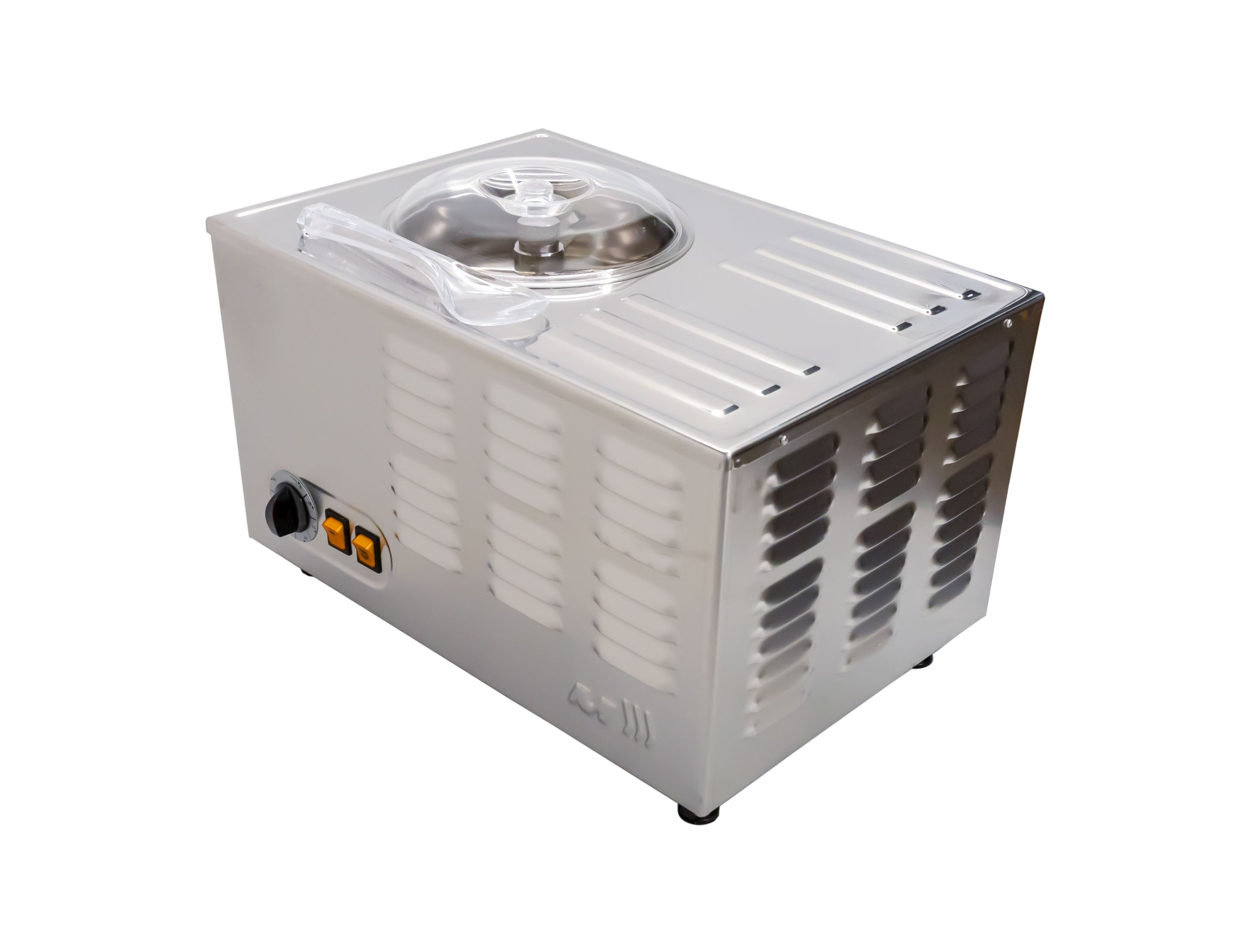 Musso Stella 3 Liter Countertop Ice Cream Maker Machine - 110V for Home, Restaurant & Dessert Shop | Perfect for Gelato, Sorbet & Frozen Yogurt