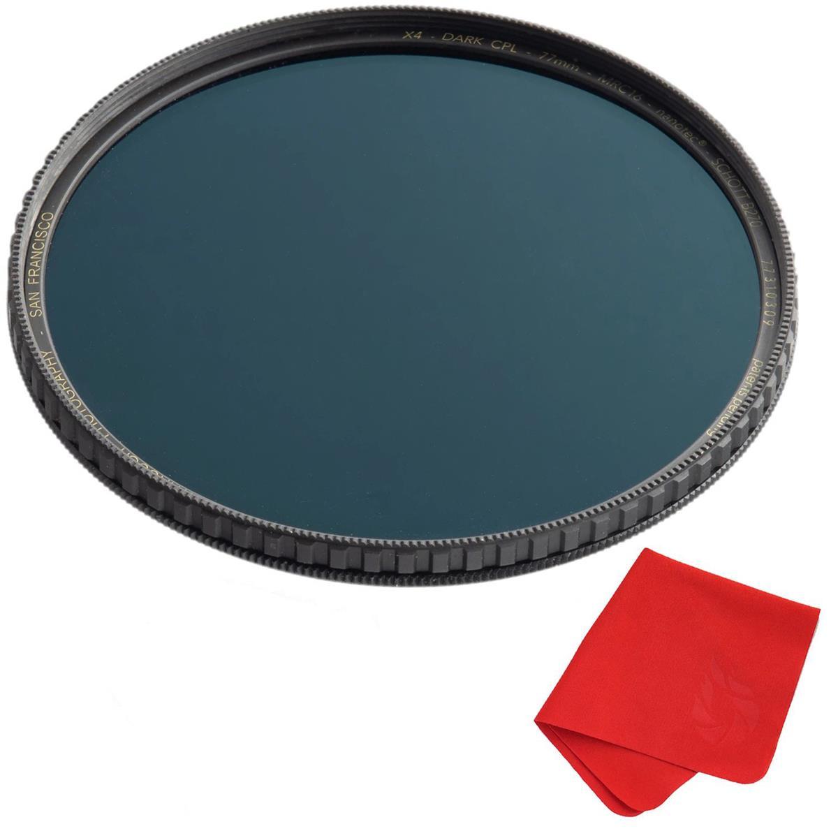Breakthrough Photography 58mm X4 Circular Polarizer Filter - High-Quality Lens Filter for DSLR & Mirrorless Cameras - Perfect for Landscape, Travel, and Outdoor Photography