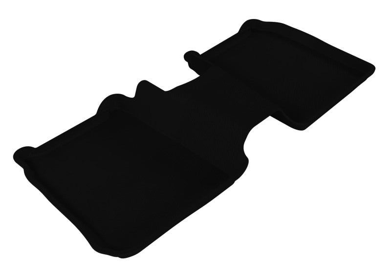 3D MAXpider Custom Fit All-Weather Floor Mats for 2009-2019 Ford Flex Kagu 2nd Row - Black Car Mats for SUV Protection & Comfort | Perfect for Road Trips, Daily Commutes & Family Adventures