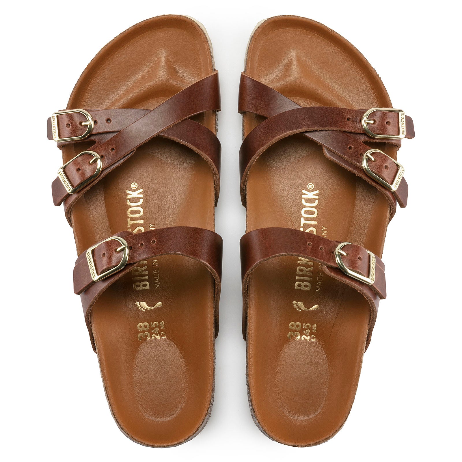 Birkenstock Franca Hex Sandals for Women - Comfortable Cork Footbed & Adjustable Straps | Perfect for Summer, Beach, and Casual Outfits