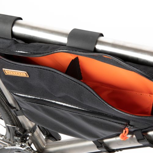 Restrap Full Frame Bag - Waterproof Bicycle Frame Bag for Road & Mountain Bikes - Perfect for Commuting, Touring & Adventure Cycling