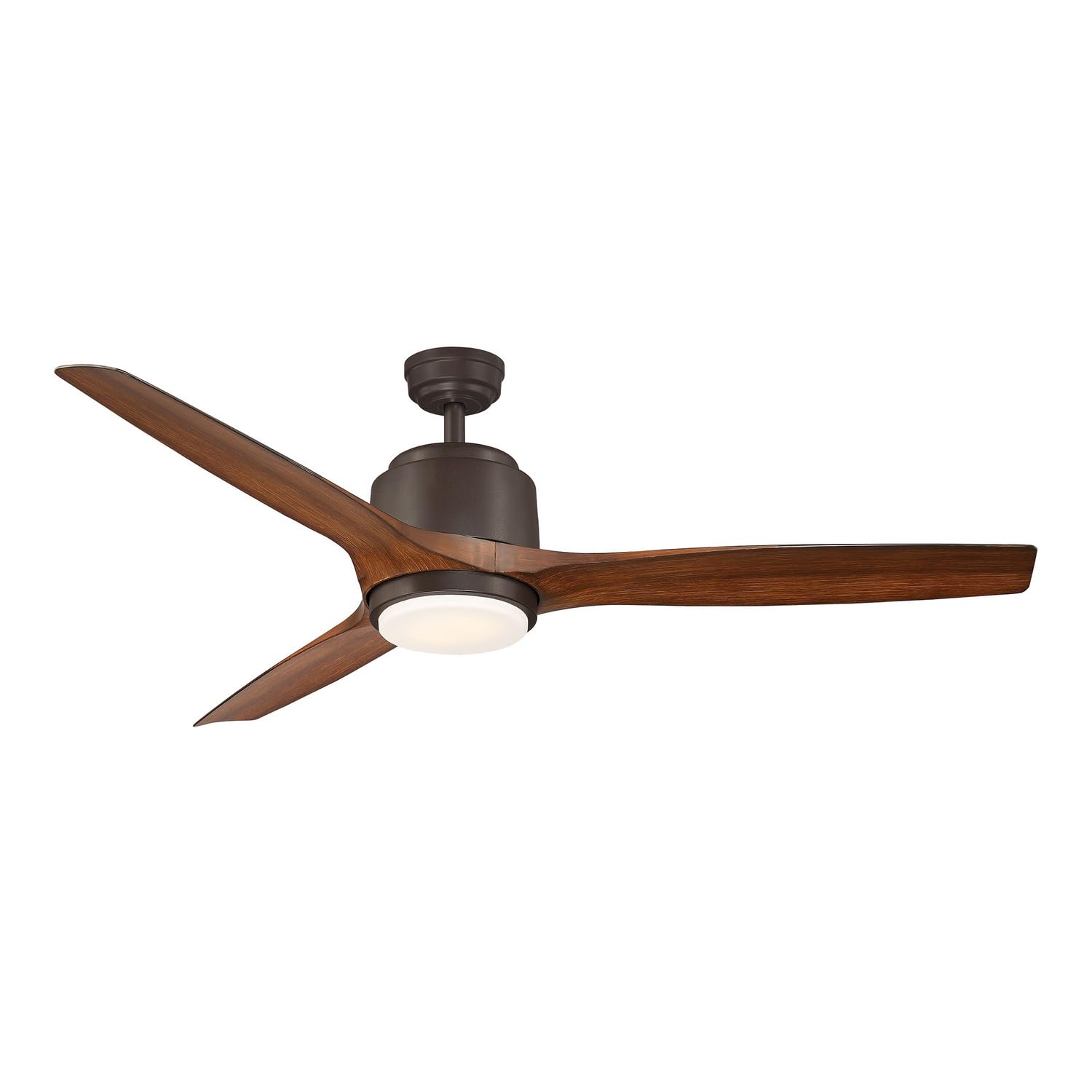56 Inch Textured Brown Ceiling Fan with Remote - Wind River Fans Sora Outdoor - Perfect for Patio, Deck, and Covered Porch Areas
