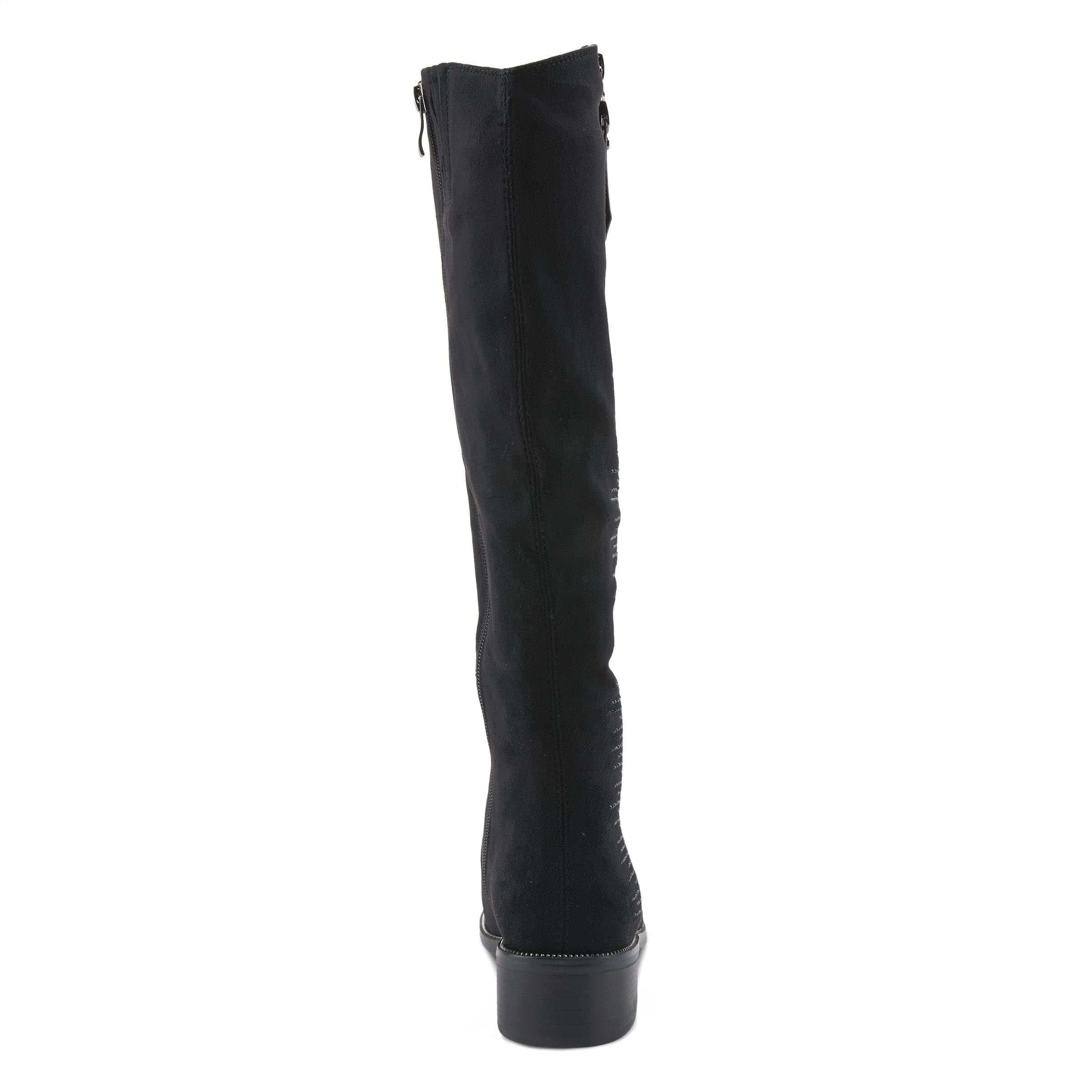 Azura Women's Blackenbury Tall-Shaft Boots - Waterproof Winter Ankle Boots for Women, Fashionable High Shaft Snow Boots with Side Zipper - Perfect for Cold Weather, Snowy Days & Outdoor Activities
