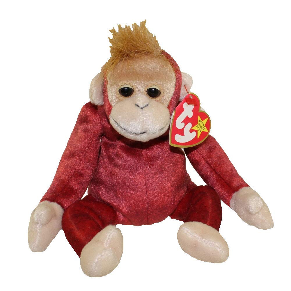 Ty Beanie Babies - Schweetheart the Orangutan Plush Toy | Collectible Stuffed Animal for Kids & Adults | Perfect for Gifts, Decor & Cuddling