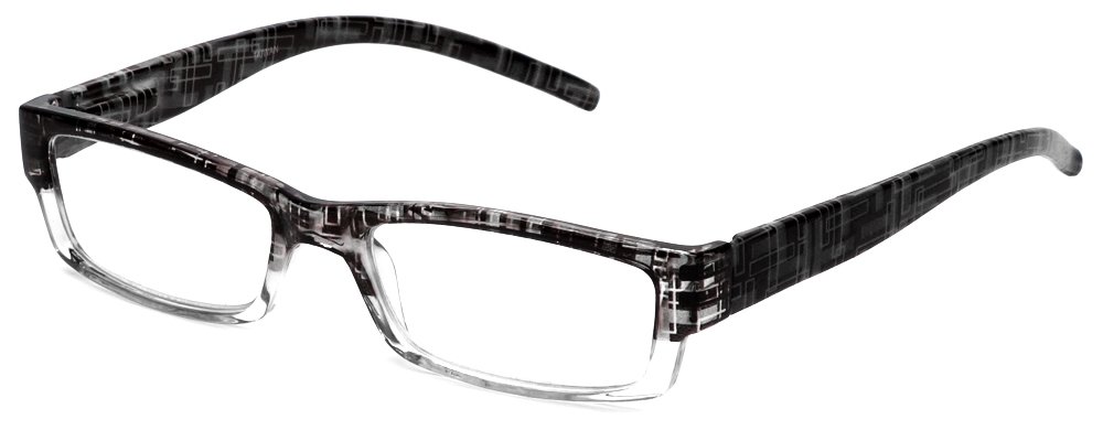 Calabria 743 Fashionable Designer Reading Glasses with Matching Case - Perfect for Reading, Working & Stylish Everyday Wear