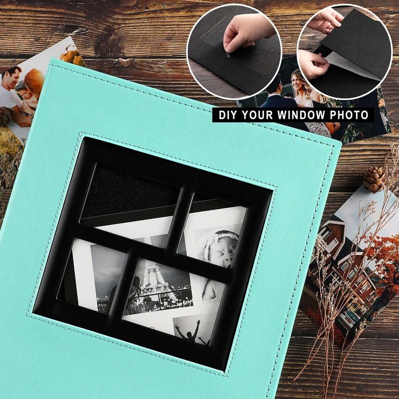 4x6 Photo Album with 1000 Pockets - Extra Large Capacity Scrapbook for Wedding, Family & Travel Memories | Acid-Free Archival Storage