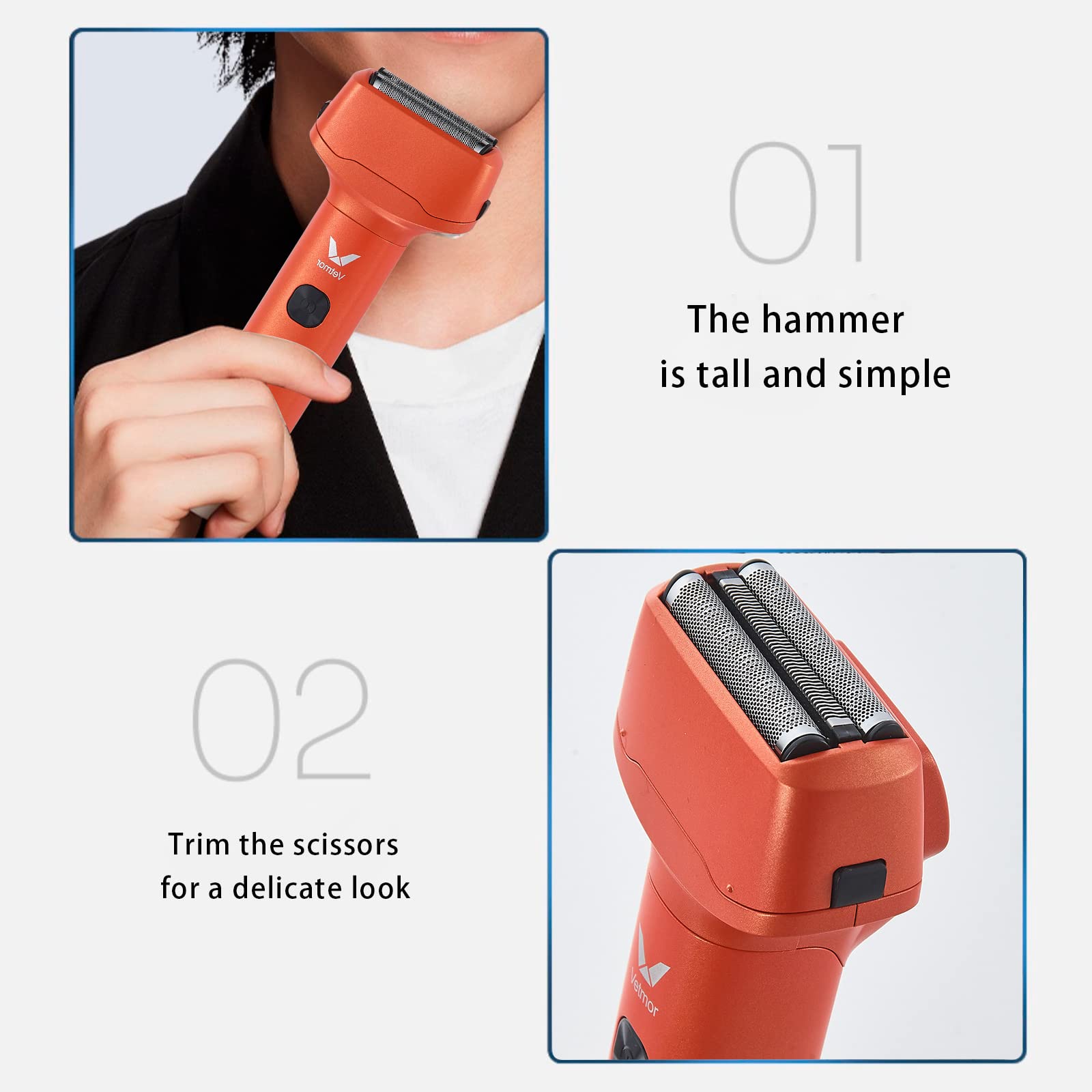 Best Electric Shavers & Beard Trimmers for Men - Waterproof Cordless Electric Razor for Smooth Shaving - Perfect for Travel, Gym & Daily Grooming