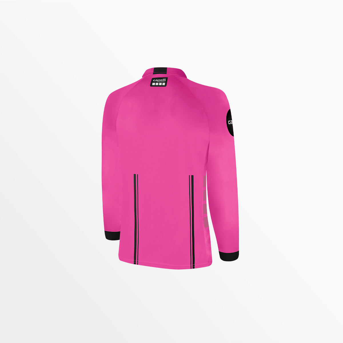 Women's Official Referee 1/4 Zip Long Sleeve Jersey - Perfect for Soccer, Basketball & Volleyball Games, Training & Outdoor Sports