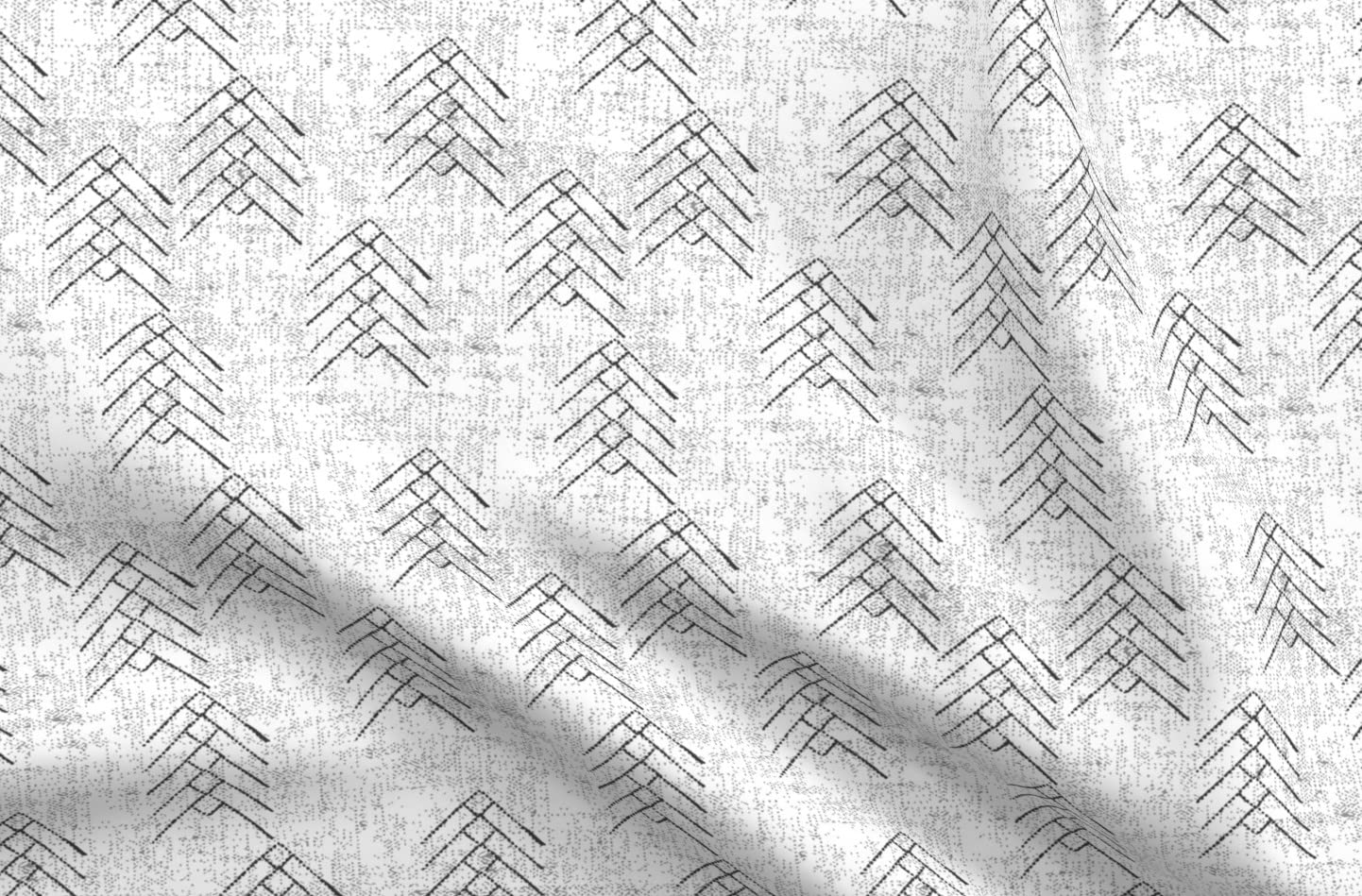 Arrow Black White Printed Minky Fabric Fat Quarter by Spoonflower - Soft Plush Material for Sewing Baby Blankets, Quilt Backing & DIY Projects - Perfect for Nursery Decor, Gift Making & Crafting