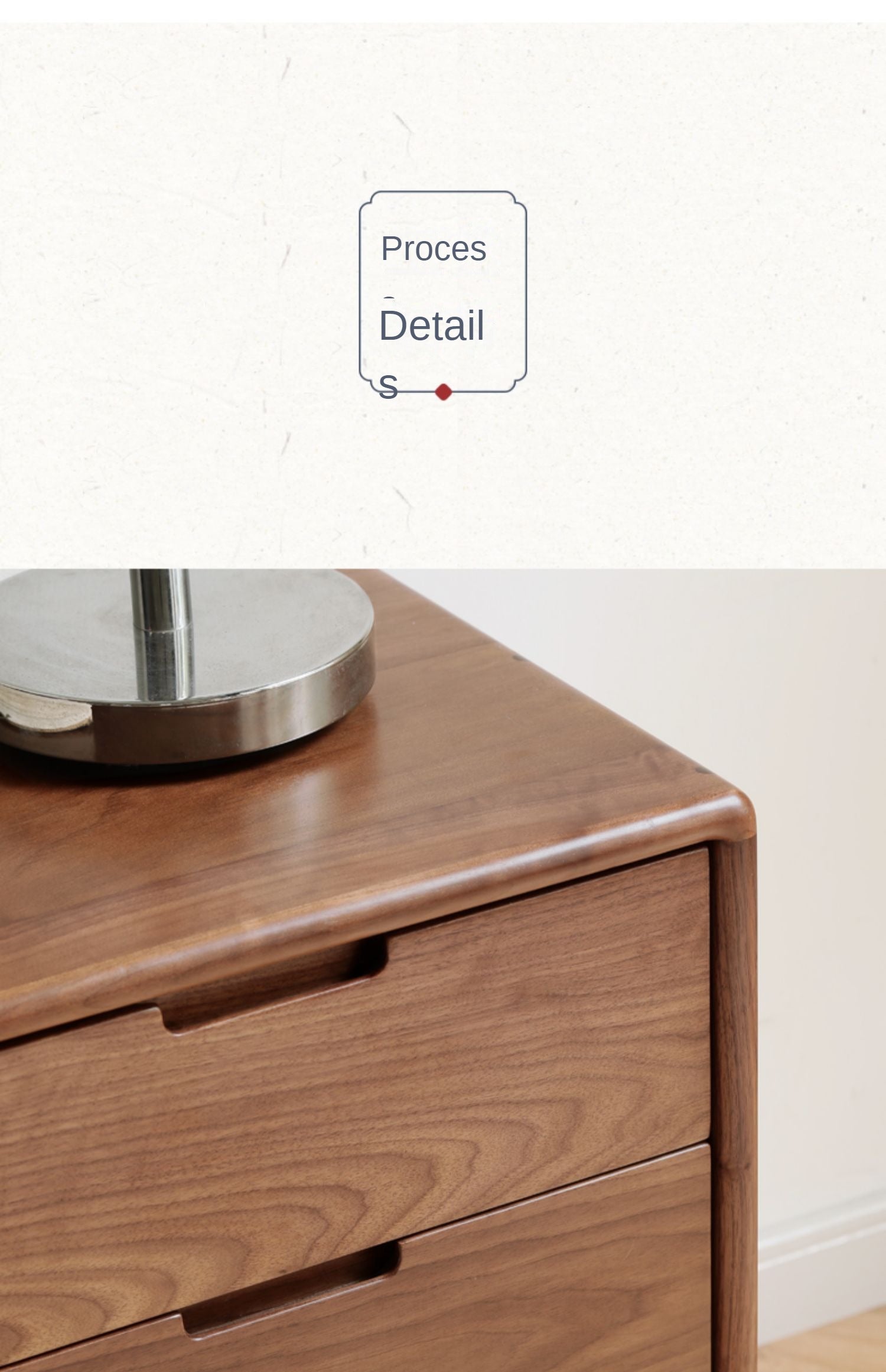 Premium Black Walnut & Ash Solid Wood Nightstand - Modern Nordic Style Bedside Table for Bedroom, Living Room, or Office - Durable & Stylish Furniture with Storage Shelf