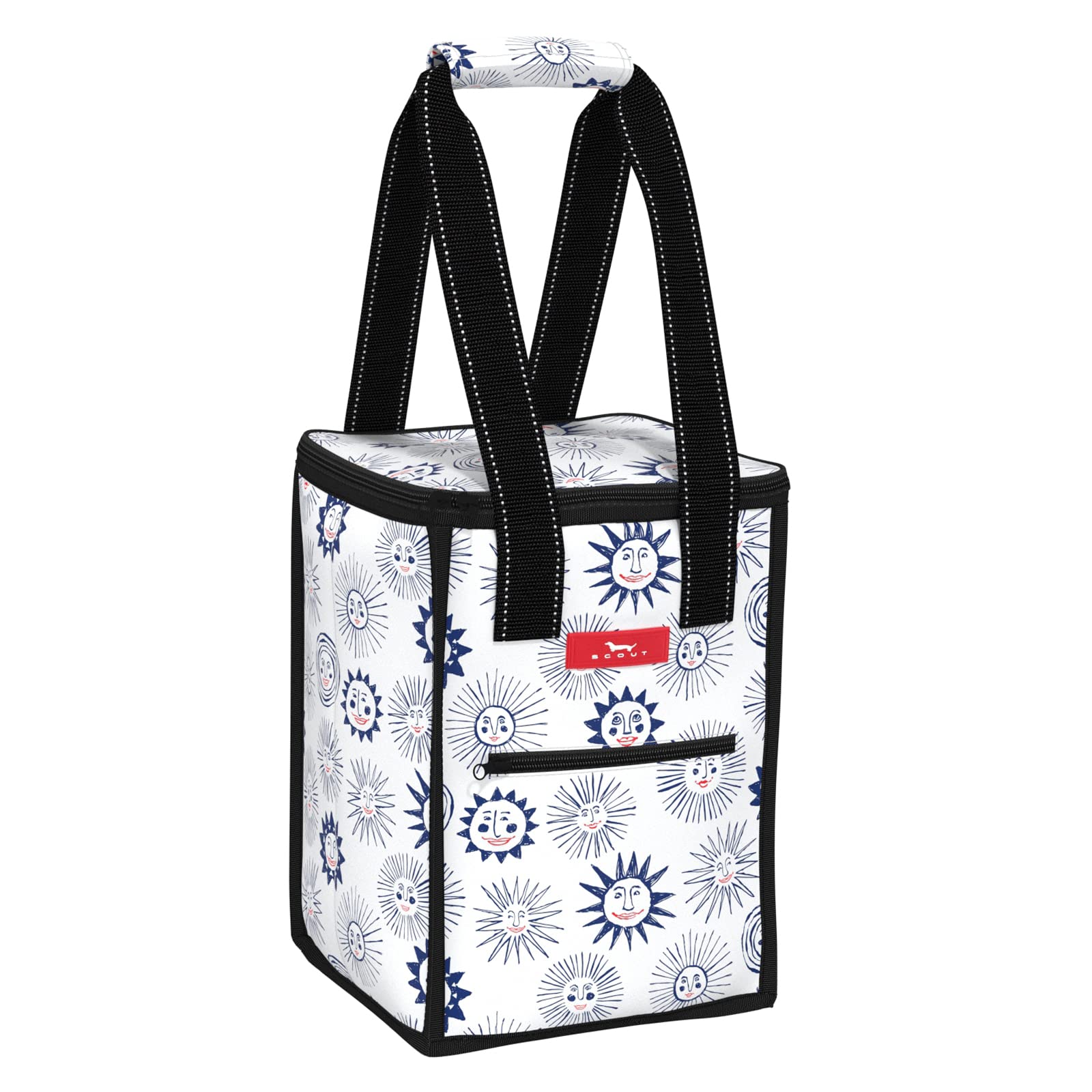 SCOUT Soft Insulated Wine Cooler Bag - Lightweight & Portable for 5 Bottles - Perfect for Beach, Pool, Boat, Picnics & Outdoor Parties