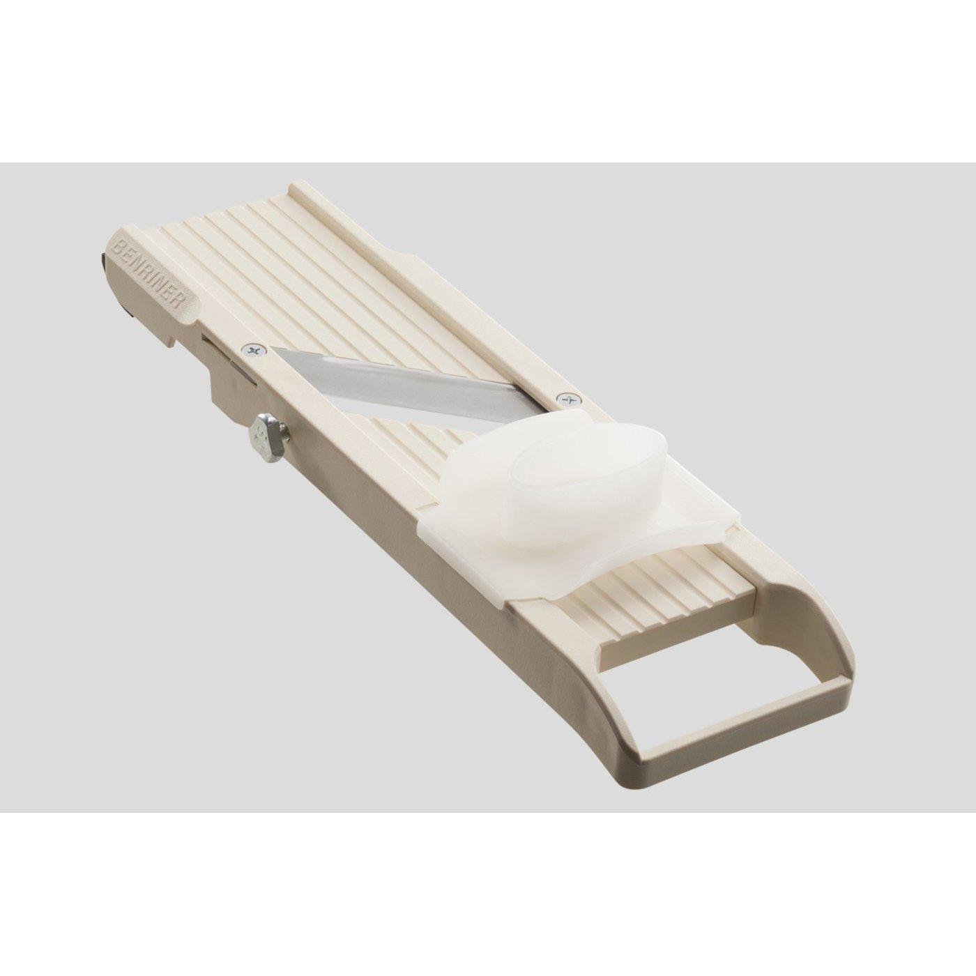 Benriner Super Japanese Mandoline Slicer - 4 Blades for Precision Cutting - Perfect for Sushi, Vegetables & Fruit Slicing at Home