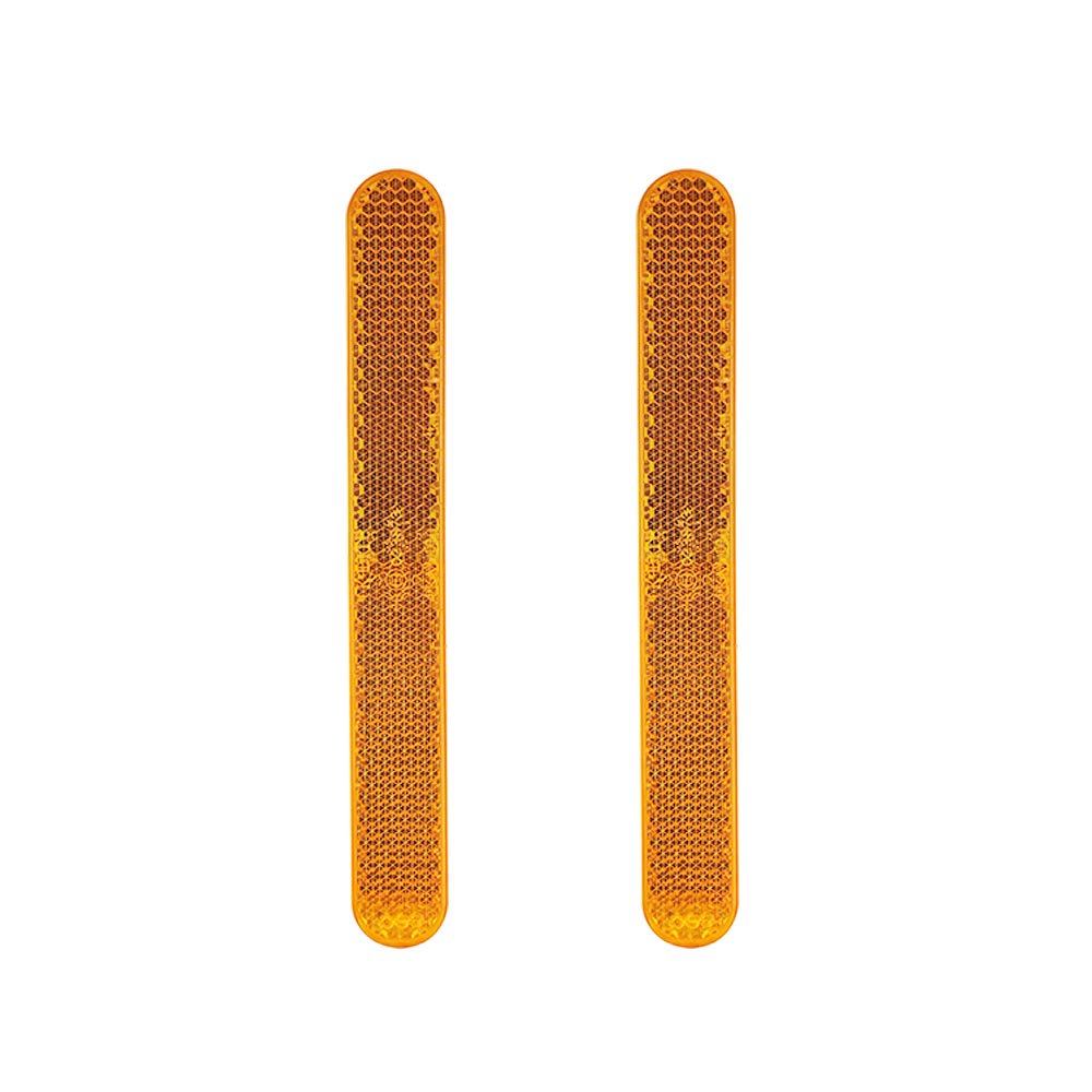 Adhesive Safety Reflectors for Mailboxes, Bikes & Cars - Quick Mount
