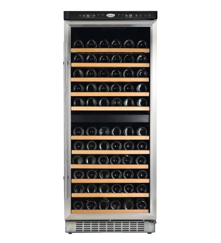 Europace EWC 6110S 110-Bottle Wine Cooler Refrigerator - Perfect for Home Bars, Restaurants, and Wine Cellars