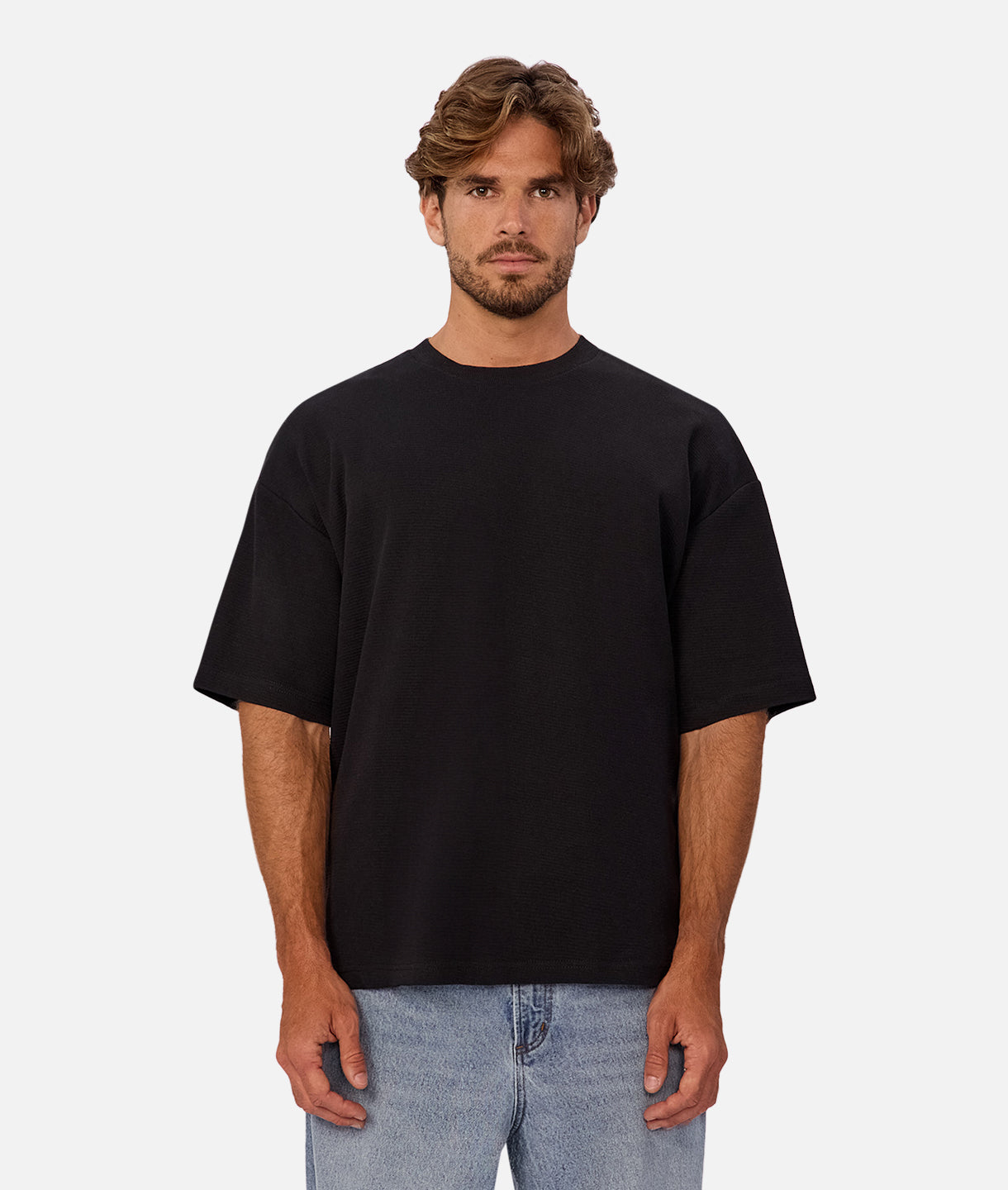 Premium Marlon Tee - Soft Cotton Men's T-Shirt in Classic Black | Casual Wear, Layering & Everyday Comfort