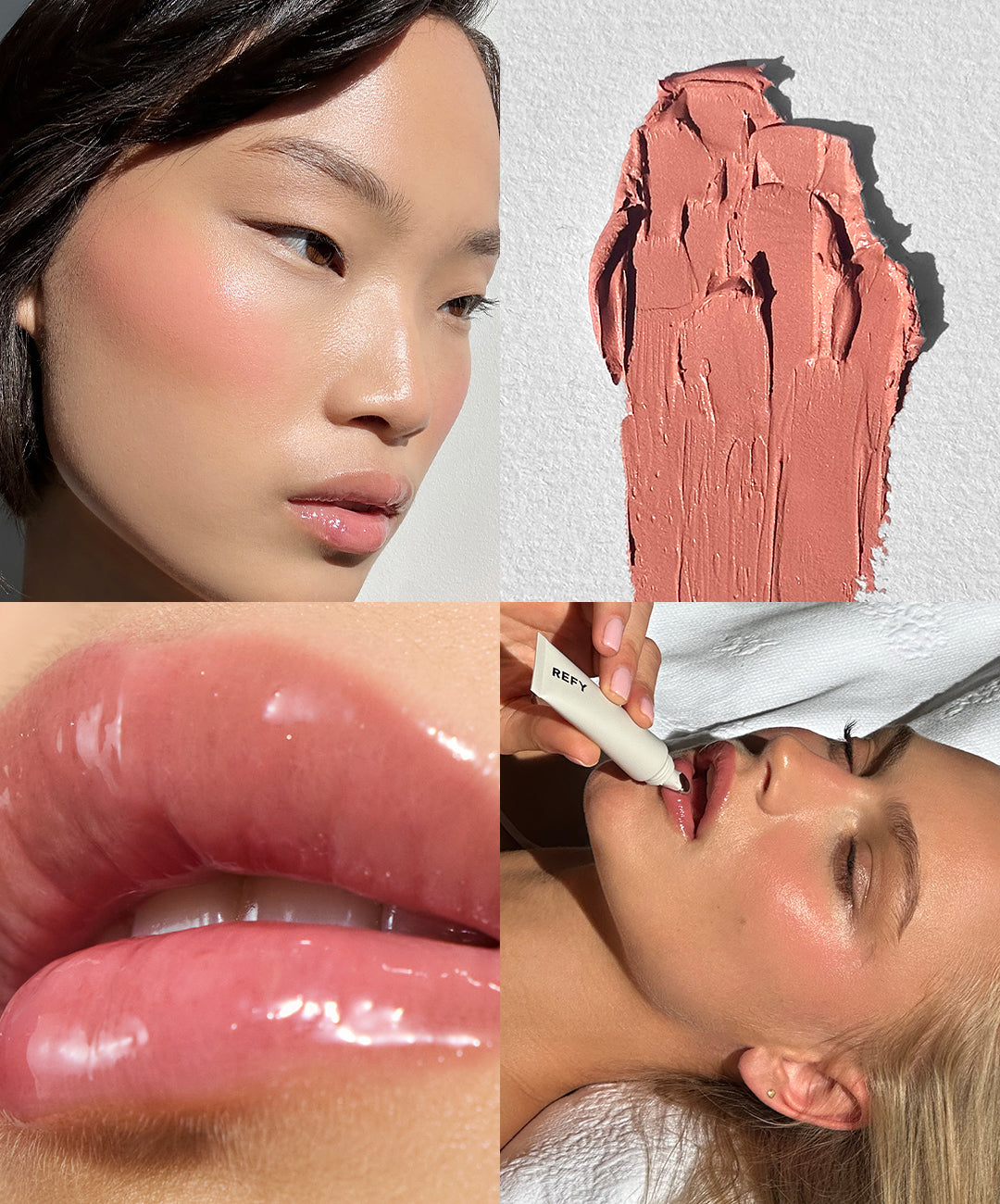 Long-Lasting Summer Lip & Blush Duo - Waterproof Makeup Set for All-Day Wear - Perfect for Beach, Pool & Outdoor Activities