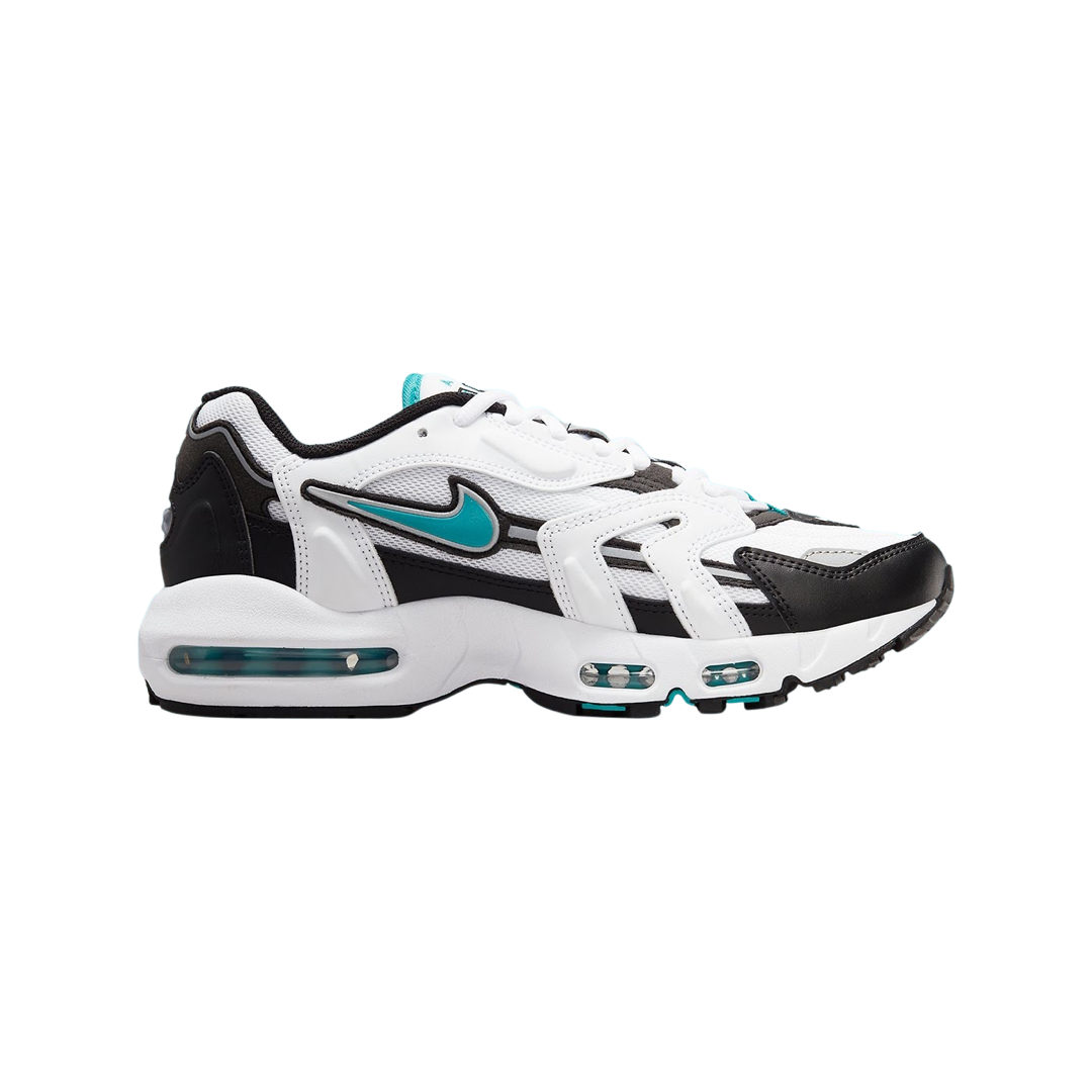 Nike Air Max 96 II White Mystic Teal Black Men's Running Shoes - Lightweight Cushioned Sneakers for Jogging, Gym Workouts & Casual Wear