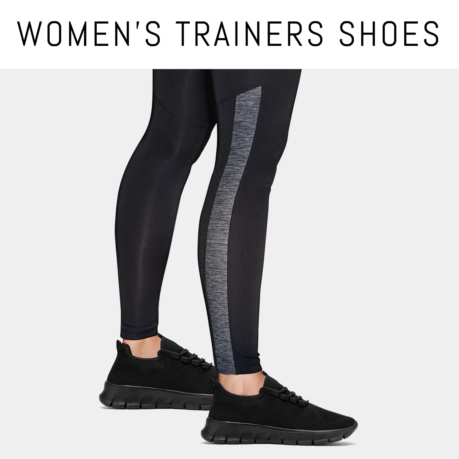 Women's Slip-On Running Shoes - Lightweight Breathable Gym Sneakers for Walking, Jogging & Tennis | Comfortable Casual Sports Shoes for Women | Perfect for Workouts, Travel & Everyday Wear