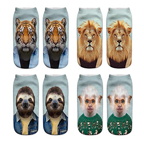 4 Pack-animal (Sloth Tiger Lion Monkey)