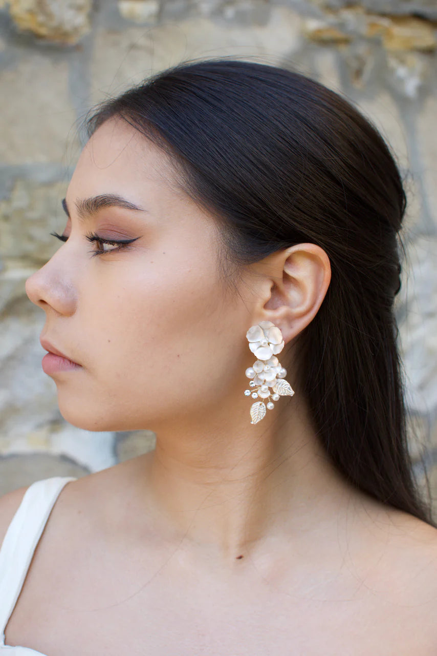 Aurelia Elegant Dangle Earrings for Women - Hypoallergenic Gold Plated Jewelry - Perfect for Parties, Weddings & Everyday Wear