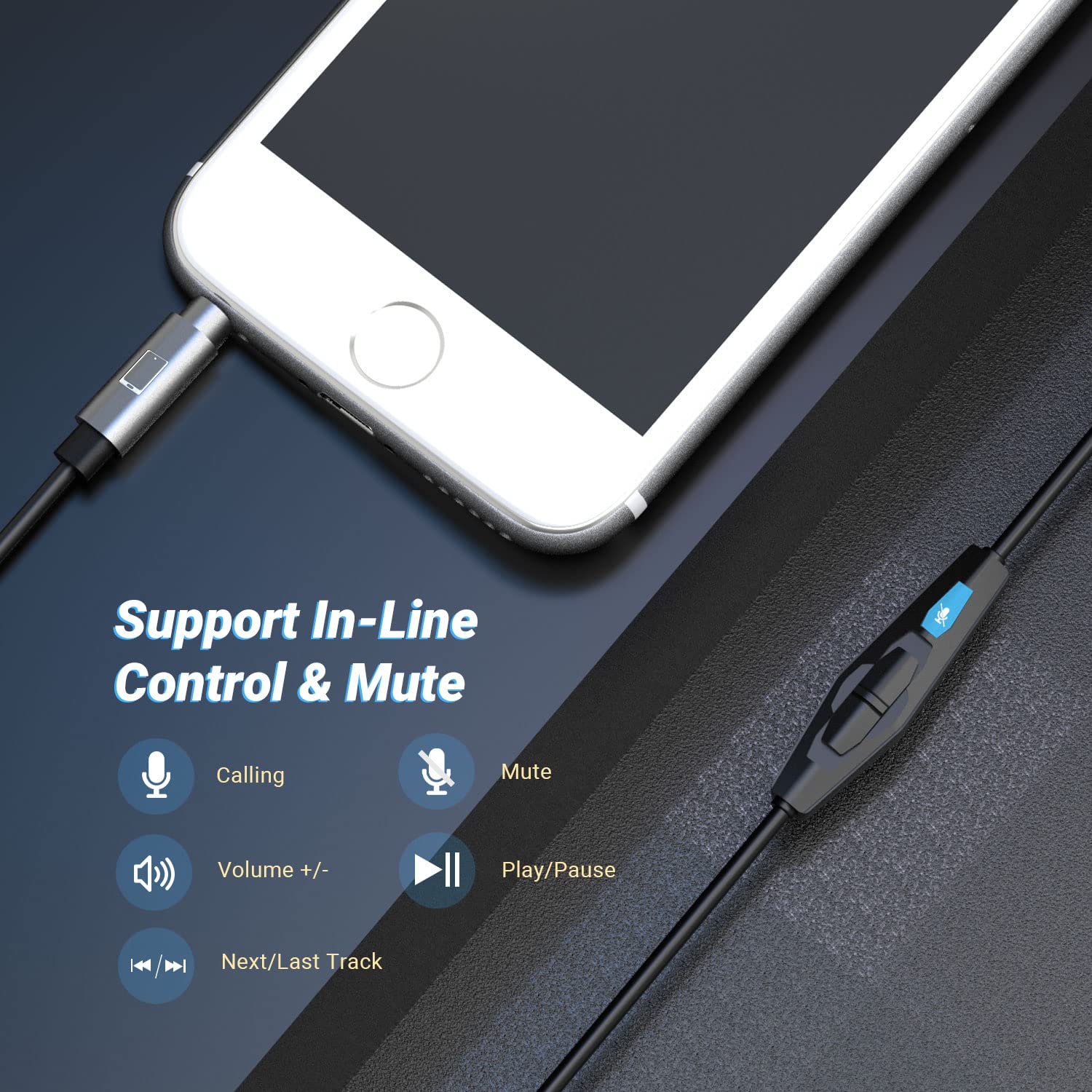 Cubilux AM-2 Headset Adapter for Xbox One/360, PS4/PS5 & Nintendo Switch - Game Chat Mixer Cable for Streaming Game Audio to Phone/PC | Perfect for Live Streaming, Gaming & Voice Chat