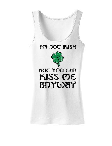 Im-not-irish-kiss-me White