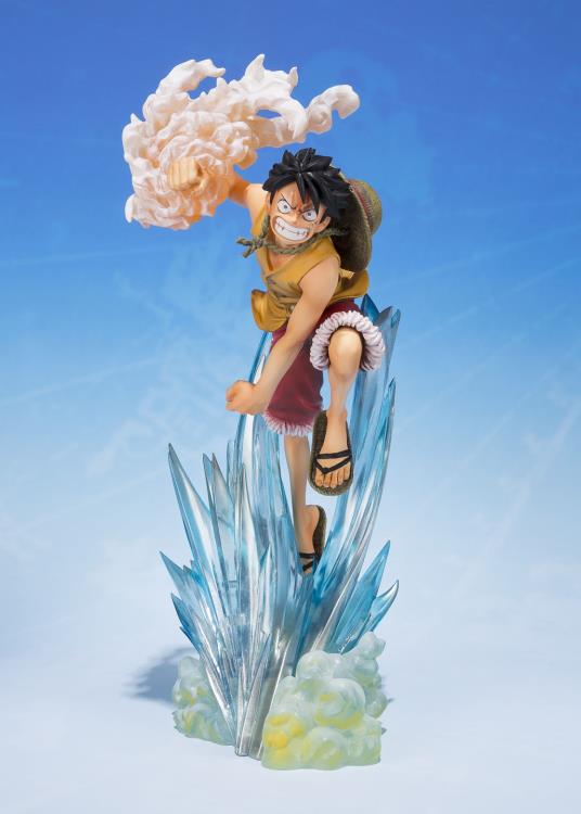 Figuarts Zero One Piece Monkey D. Luffy (Brother's Bond) Reissue Anime Action Figure Statue - Perfect for Anime Collectors, Display Shelf & Gift for One Piece Fans