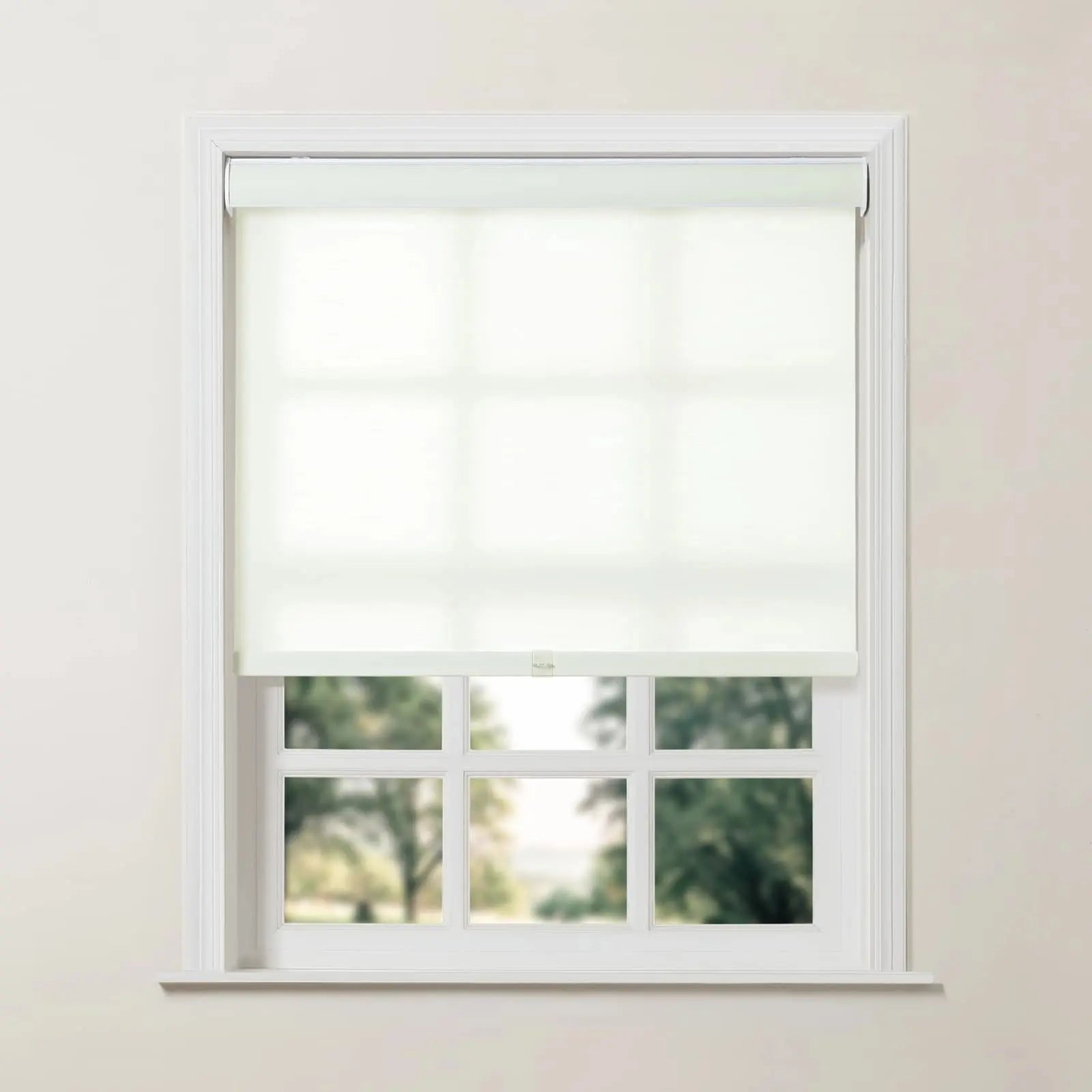 Alvin Boutique Blackout Cordless Roller Shades - Light Blocking Window Coverings for Bedroom, Nursery & Home Office