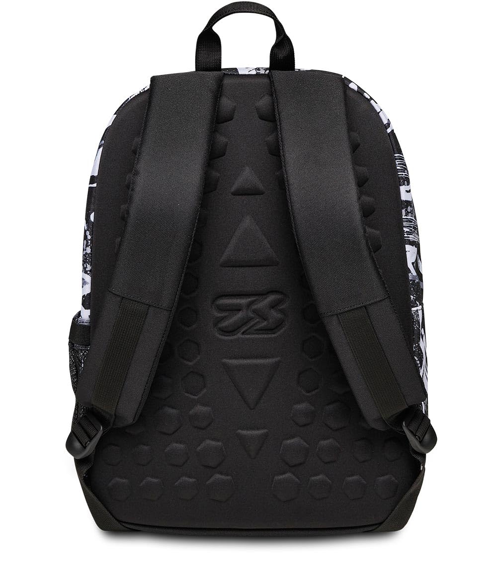 Seven XXL School Backpack - Double Compartment with Wireless Earphones & Laptop Pocket for Students