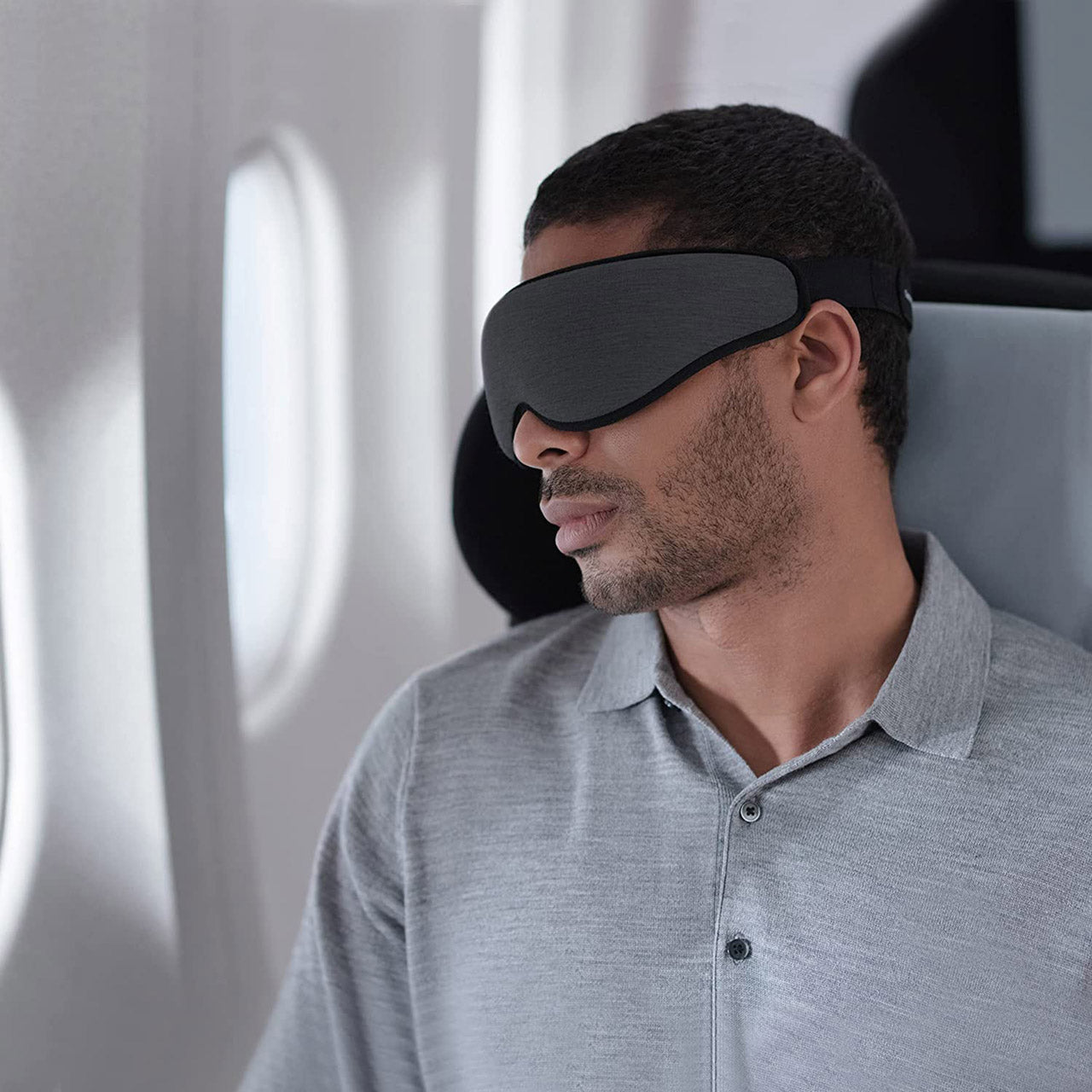 Ostrich Pillow Eye Mask for Sleeping - Soft & Comfortable Travel Sleep Mask for Women & Men - Perfect for Flights, Naps & Relaxation at Home
