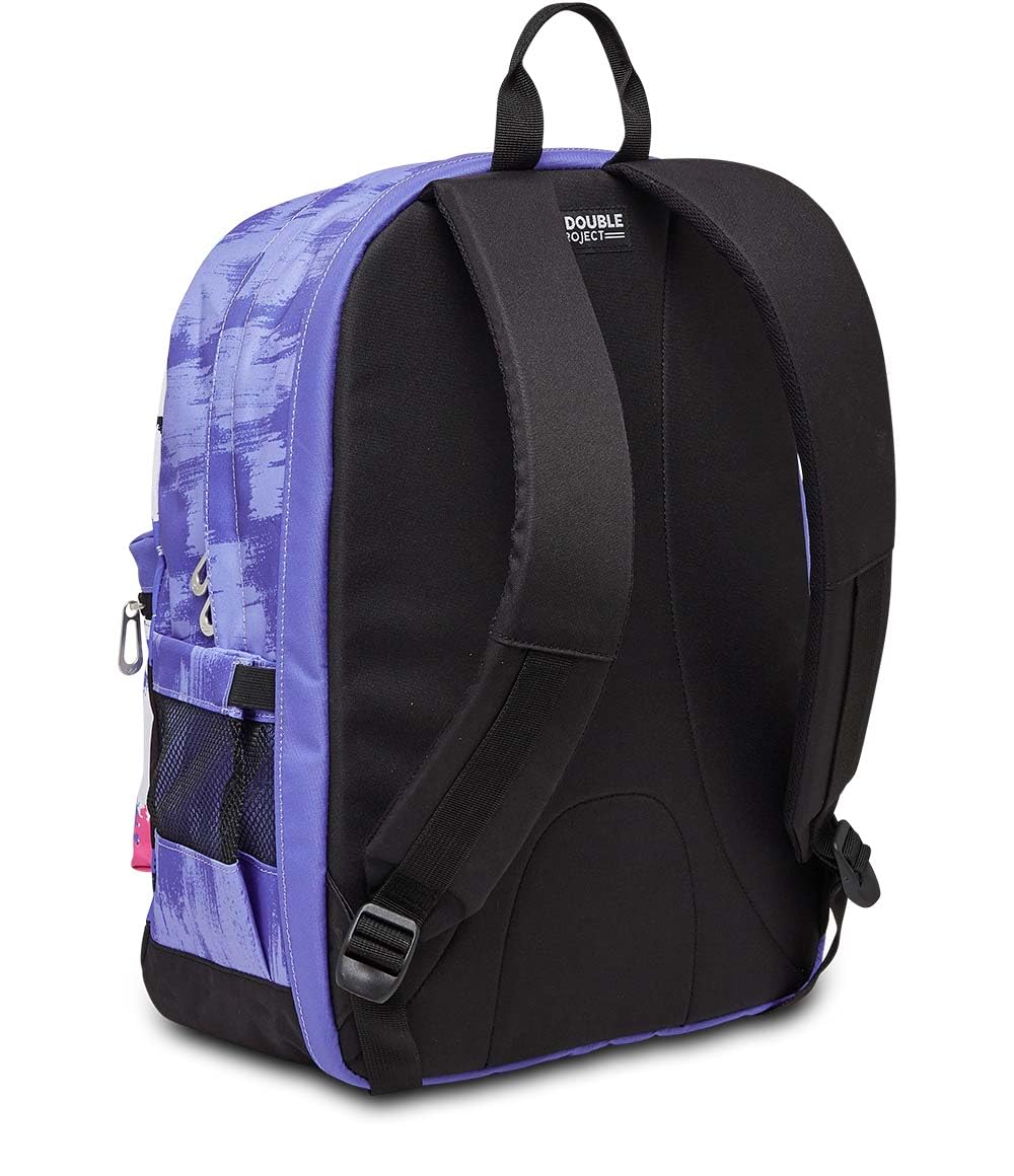 Zaino Reversibile Bambina Nuovo GRS - Reversible Backpack for Girls with Headphones - Perfect for School, Travel & Daily Use