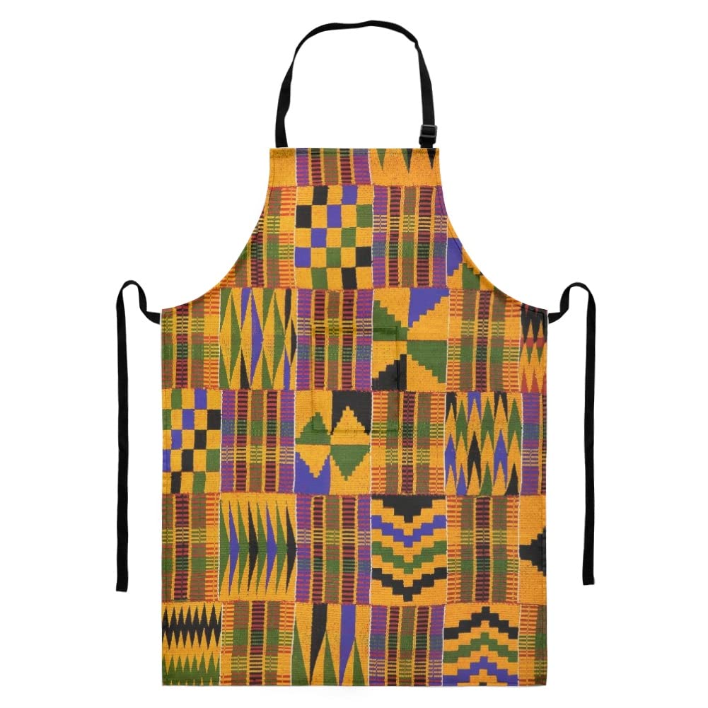 DISNIMO Adjustable Chef Apron for Women - Oil Resistant Cooking, Baking & Gardening Apron with Pockets - Perfect for Kitchen, BBQ, Baking & Outdoor Activities