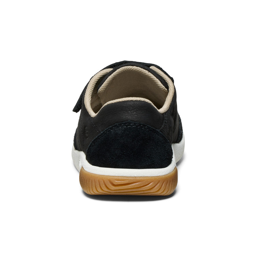 KNX T Toe Sneakers for Big Kids - Black/Star White | Comfortable & Stylish School Shoes for Boys & Girls