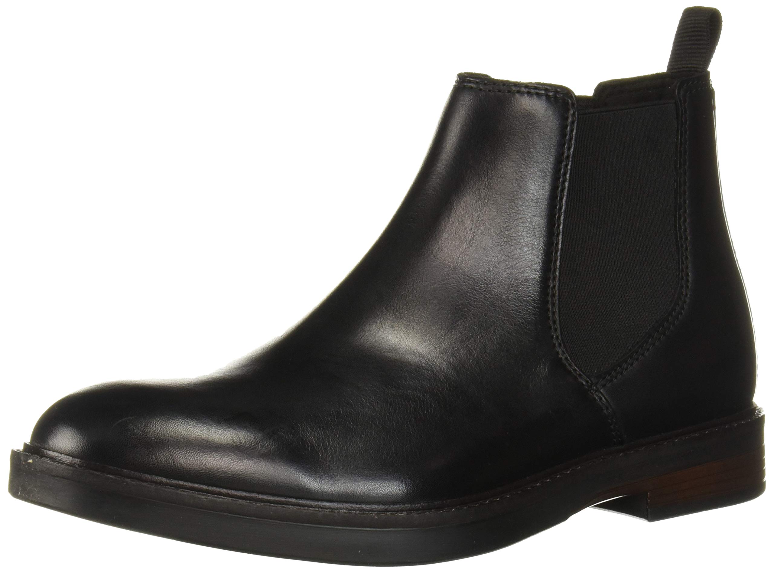 Clarks Men's Paulson Up Chelsea Boot - Waterproof Leather Ankle Boots for Men, Slip Resistant & Comfortable - Perfect for Casual, Office & Outdoor Wear