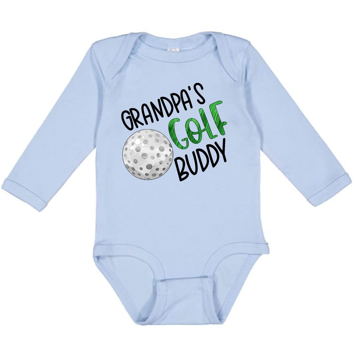 Grandpa's Golf Buddy Long Sleeve Creeper - Perfect Golf Outfit