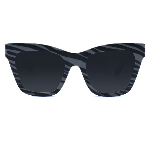 Cosmo Grey Zebra Prescription Glasses - Stylish & Durable Eyewear for Men & Women | Perfect for Reading, Driving & Daily Use