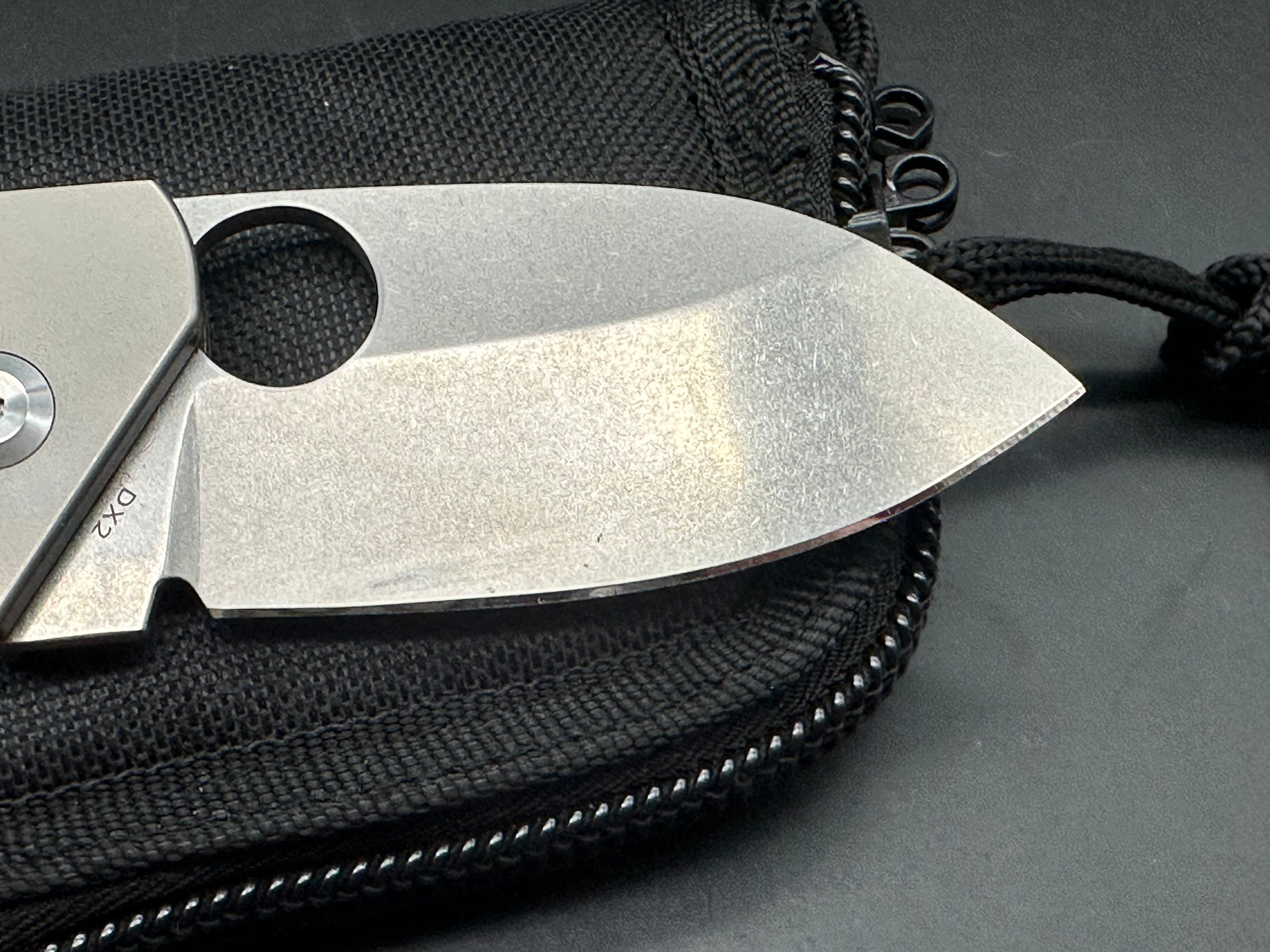 Premium DX2 Alien Tactical Knife with S35VN Steel Blade - Survival, Camping & Outdoor EDC Gear for Hunting, Hiking & Adventure Enthusiasts