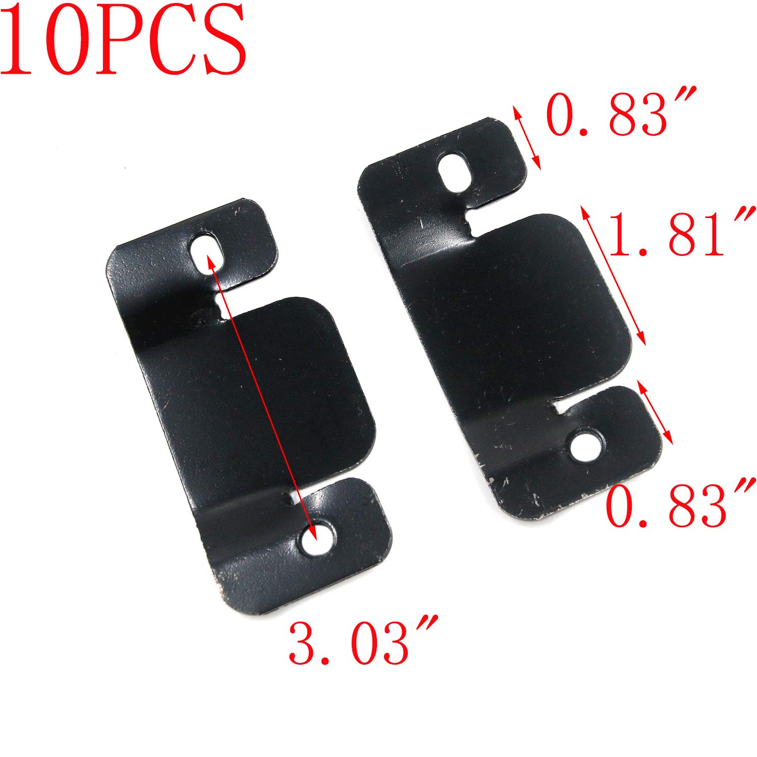 Heavy Duty Z Clip Brackets - 3.82