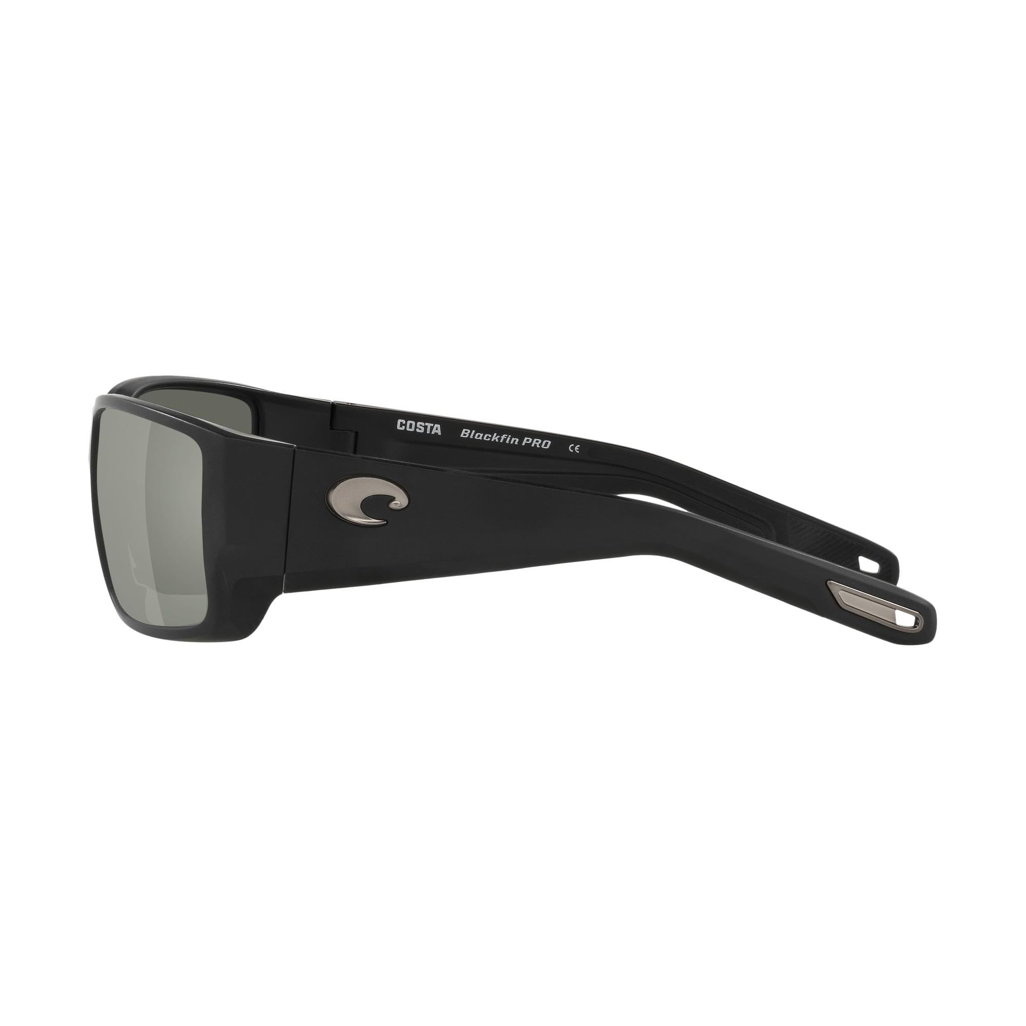 Costa Del Mar Men's Blackfin Pro Rectangular Polarized Sunglasses for Fishing, Boating & Outdoor Activities - UV Protection & Anti-Glare Lenses