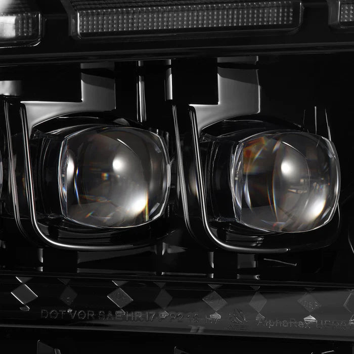13 14 Ford Mustang MK II NOVA Series LED Projector Headlights - Black Housing for Enhanced Night Visibility | Perfect for Street Racing & Car Shows