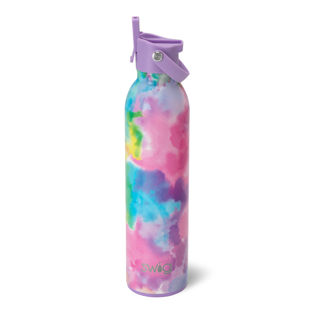 Cloud Nine Flip + Sip 26oz Insulated Water Bottle - Leakproof Stainless Steel Tumbler for Hot & Cold Drinks - Perfect for Gym, Hiking, Office & Travel